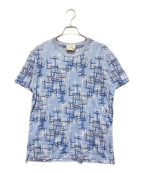 エルメス未使用♡ホース 中古・古着通販】HERMES (エルメス) ホースビットTシャツ ブルー