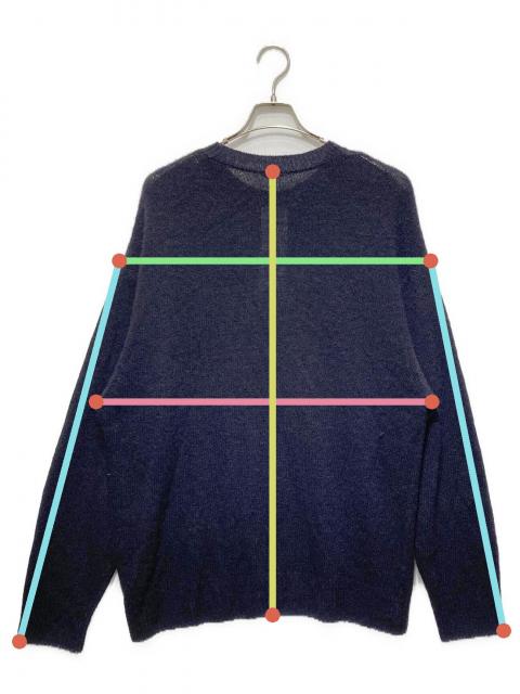 中古・古着通販】COMOLI (コモリ) カシミヤ製品染 クルーネックニット