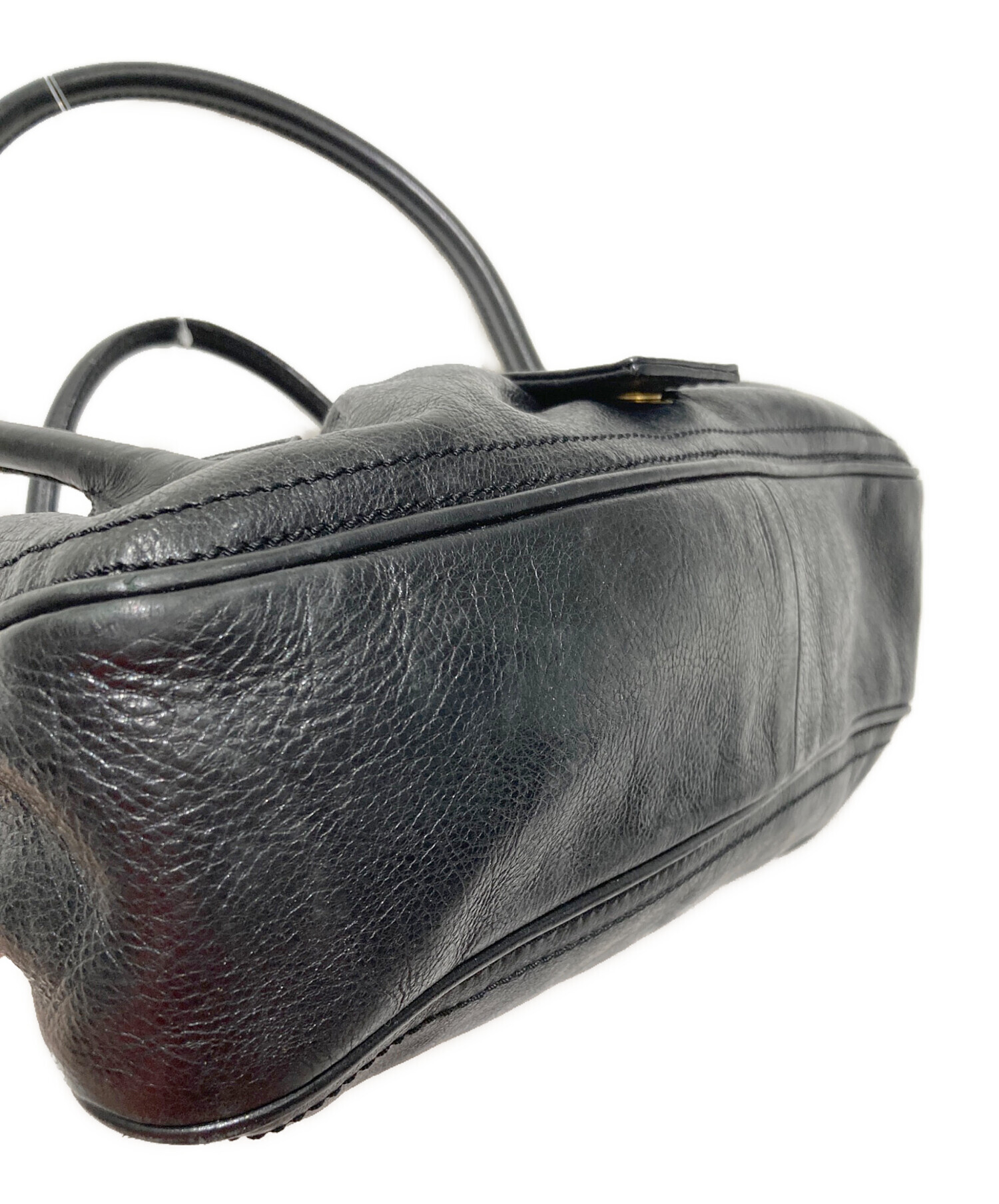 中古・古着通販】CELINE (セリーヌ) ラージシューケットハンドバッグ