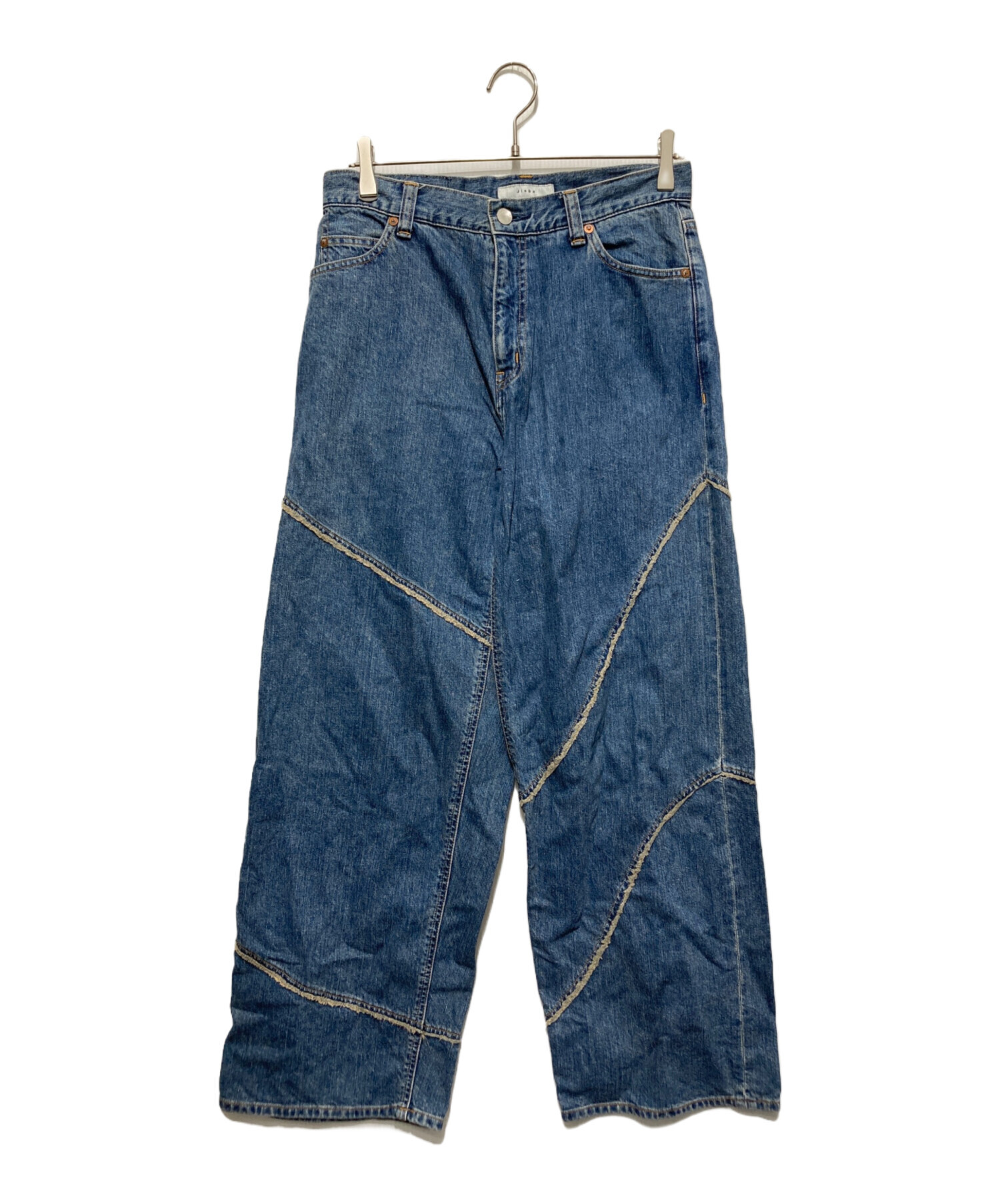 中古・古着通販】Jieda (ジエダ) DISTORTED DENIM PANTS インディゴ