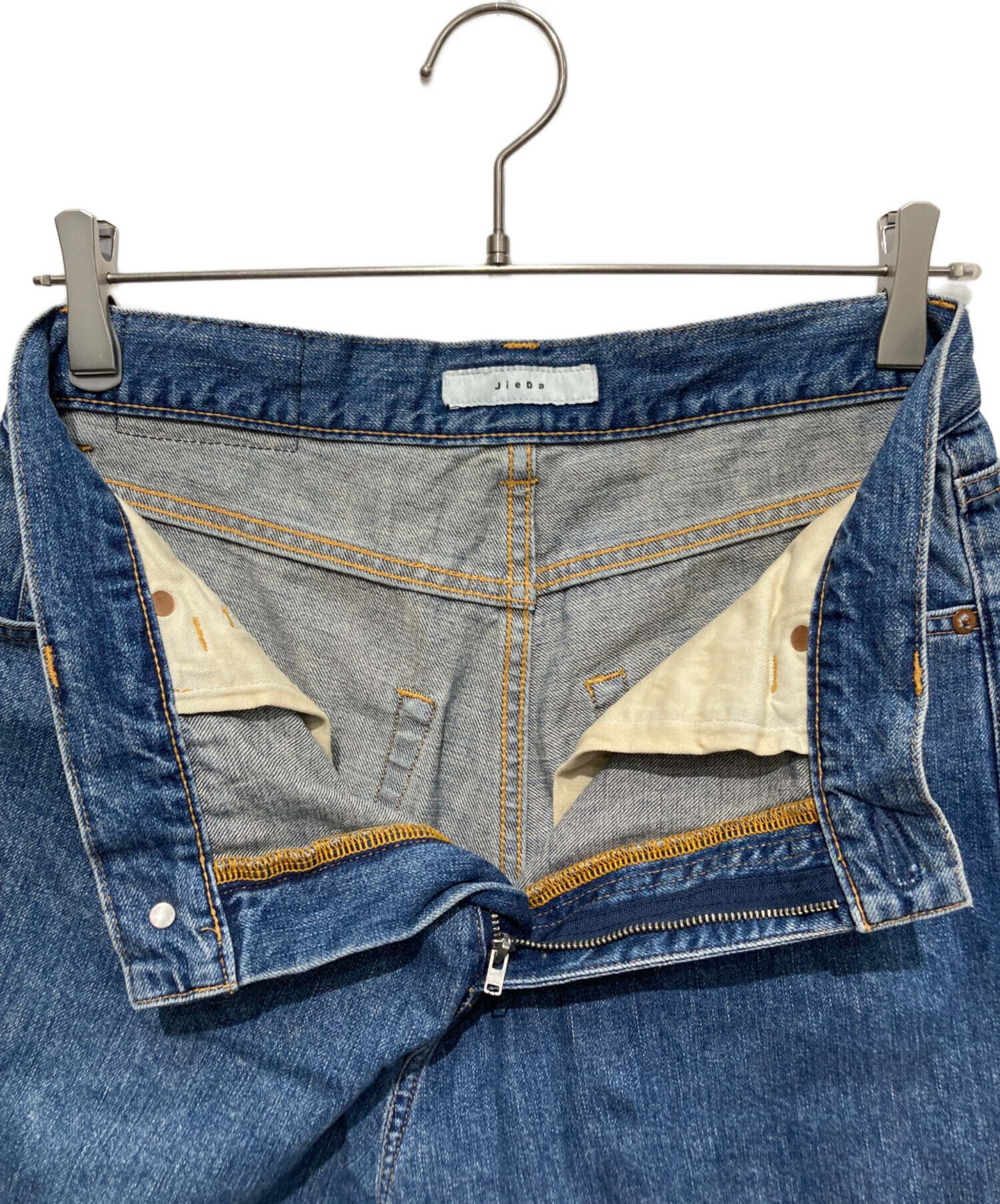 中古・古着通販】Jieda (ジエダ) DISTORTED DENIM PANTS インディゴ