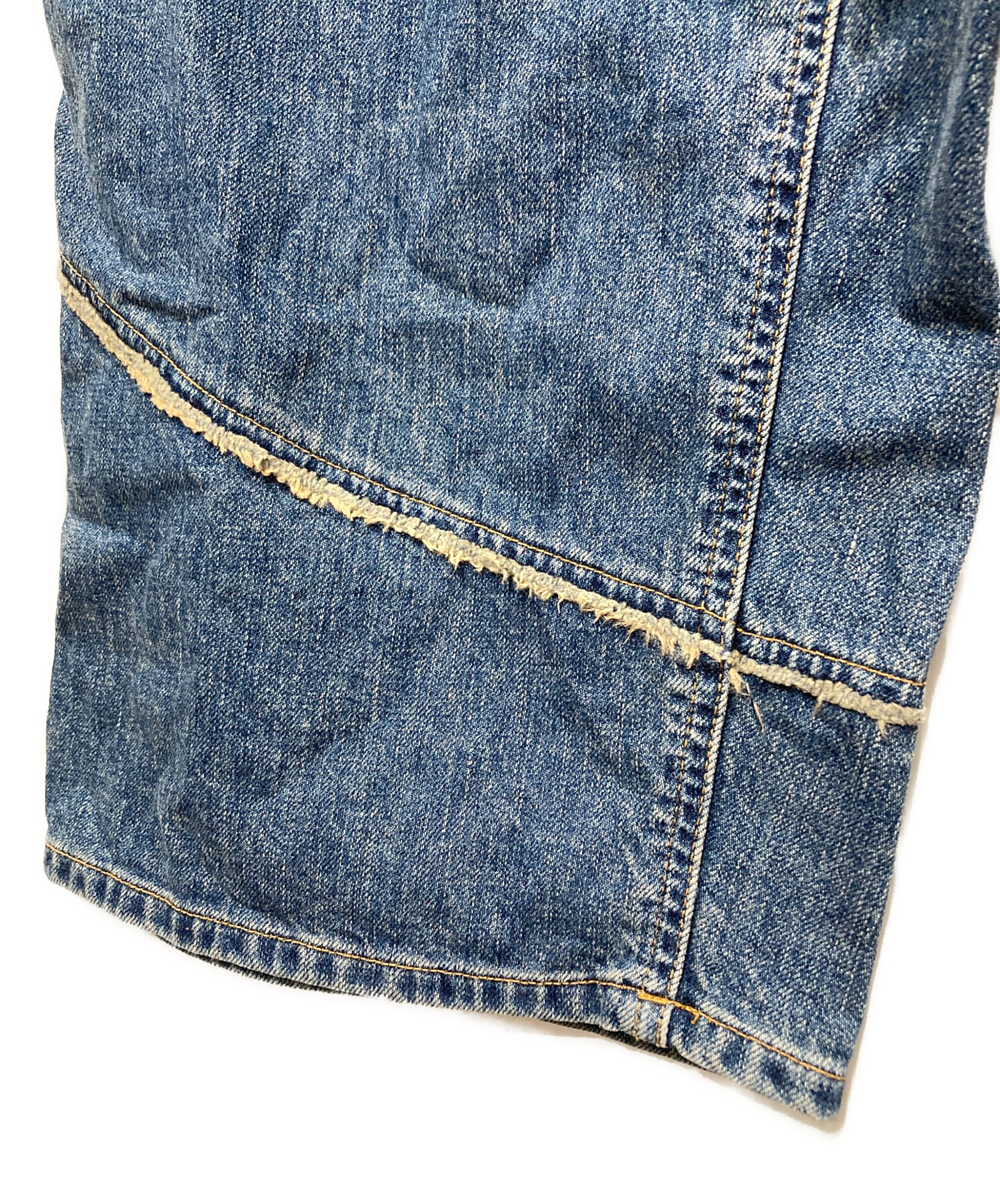 中古・古着通販】Jieda (ジエダ) DISTORTED DENIM PANTS インディゴ