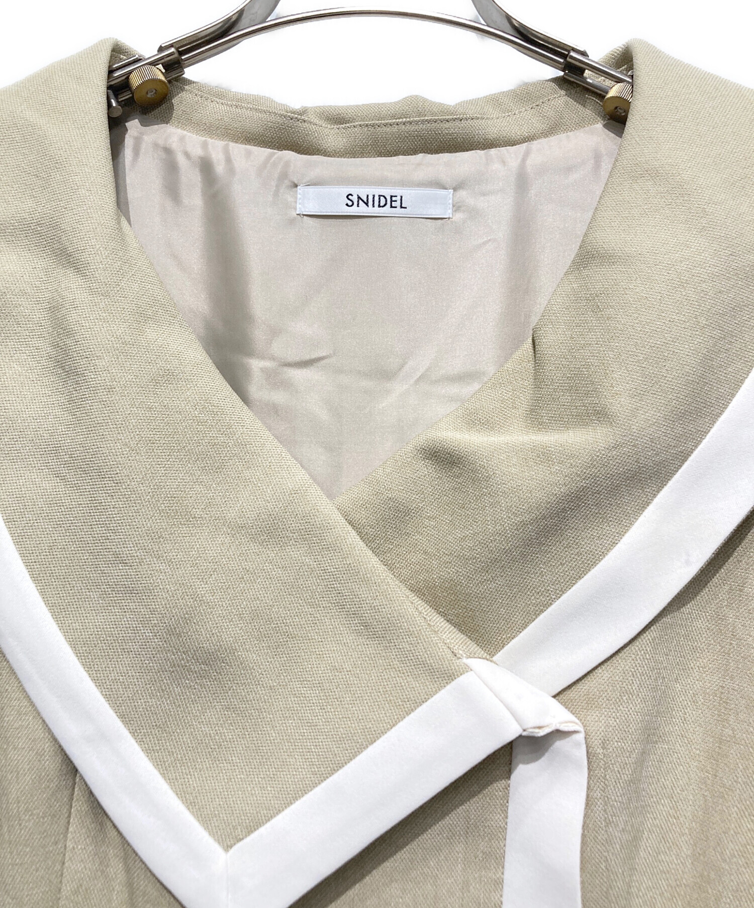 中古・古着通販】Snidel (スナイデル) サイドプリーツツイード 