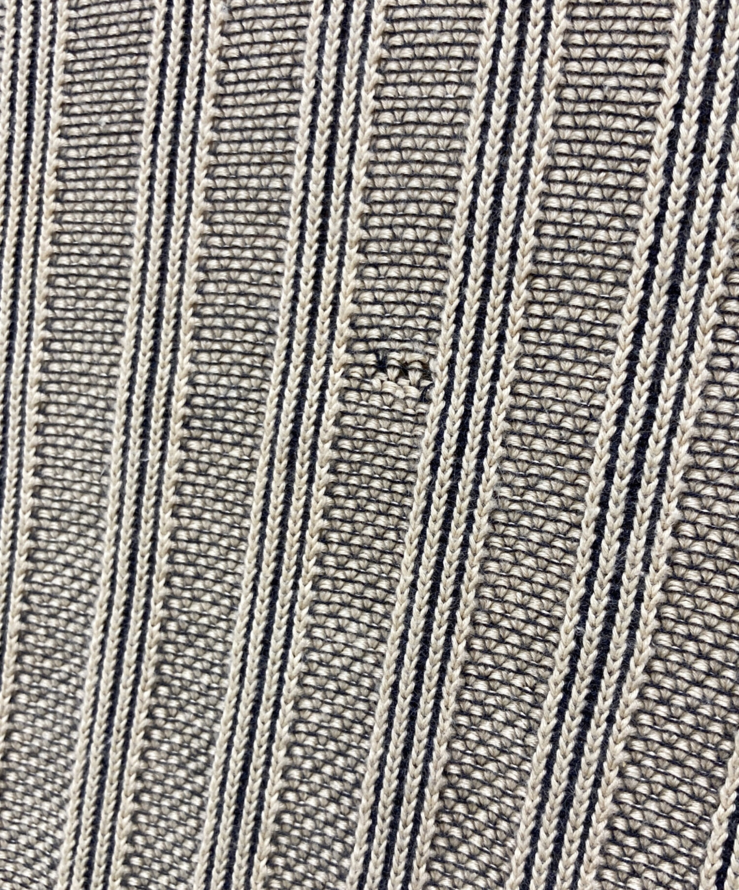 中古・古着通販】HERMES (エルメス) 長袖ニット ベージュ サイズ:L