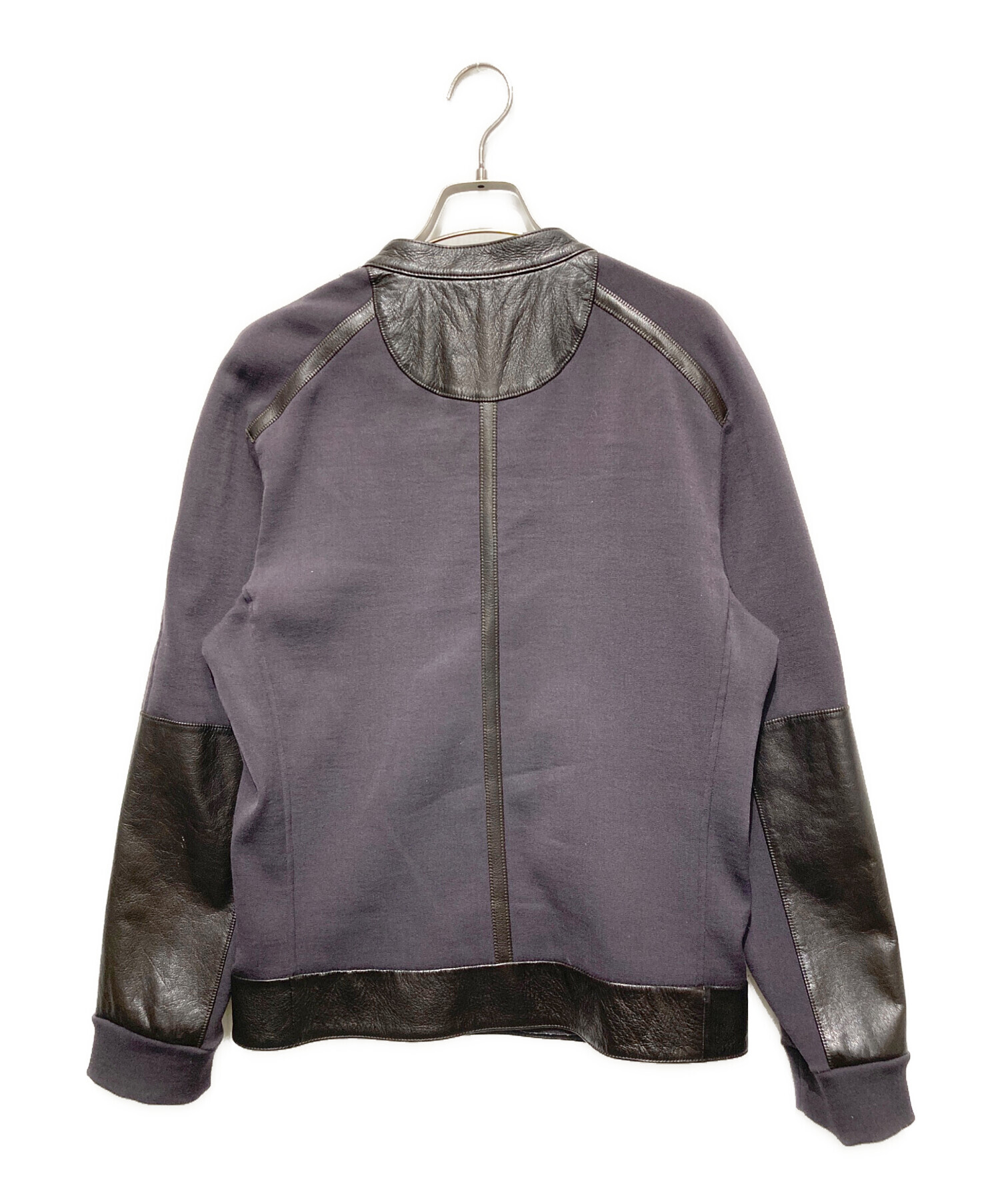 BOTTEGA VENETA ボッテガベネタ ブルゾン（その他） L アイボリー 【古着】【中古】 中古・古着通販】BOTTEGA VENETA (ボッテガベネタ) レザー切替
