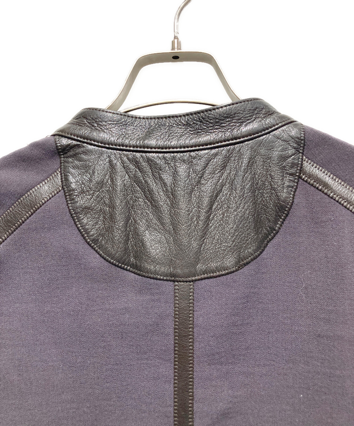 中古・古着通販】BOTTEGA VENETA (ボッテガベネタ) レザー切替