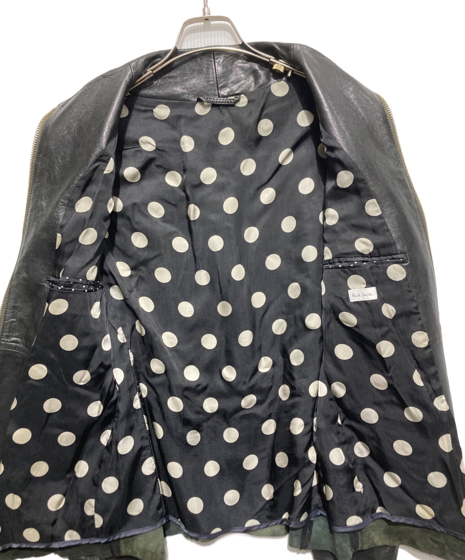 中古・古着通販】Paul Smith (ポールスミス) ラムレザージャケット