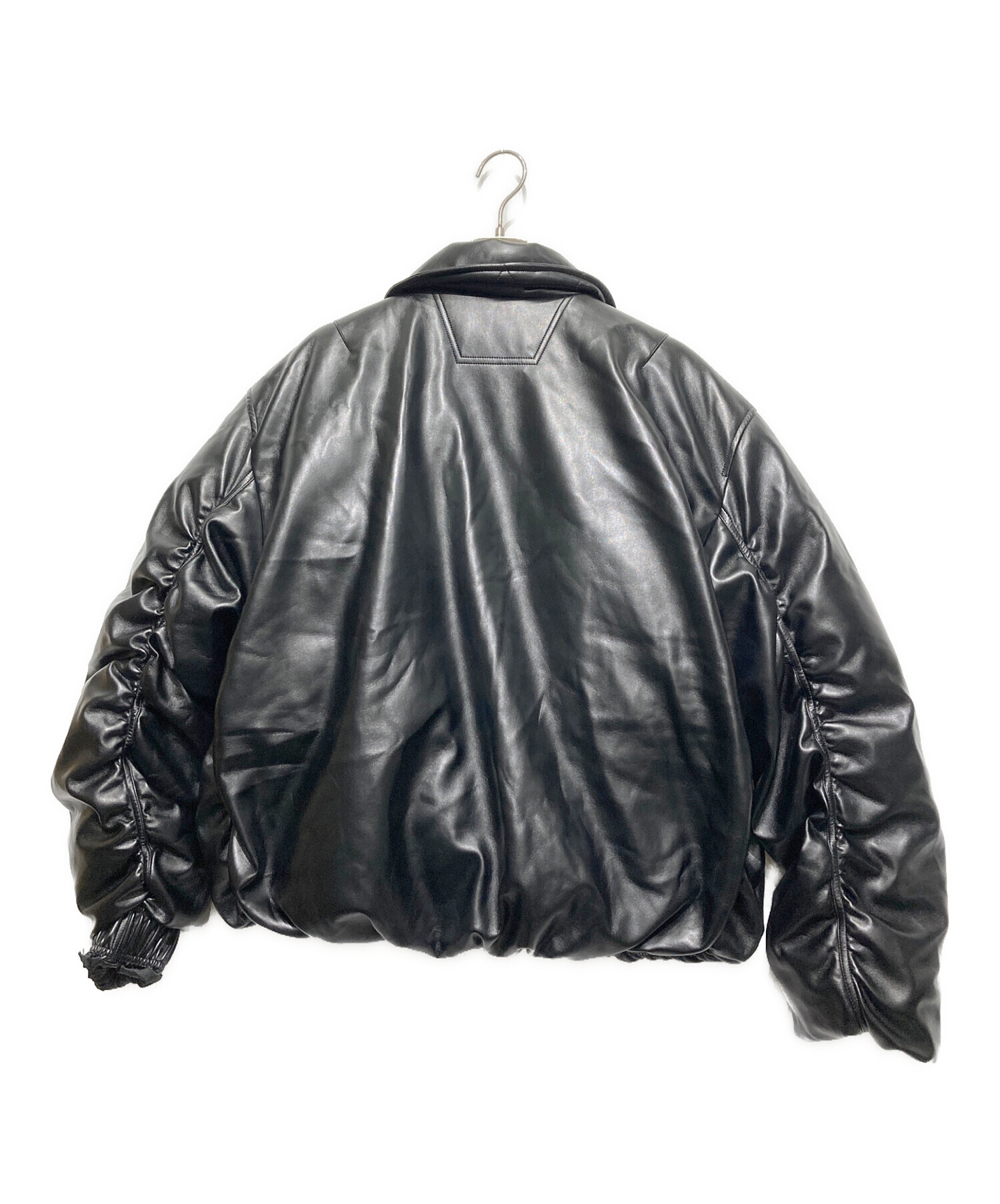 中古・古着通販】MISBHV (ミスビヘイブ) フェイクレザーパッテッド