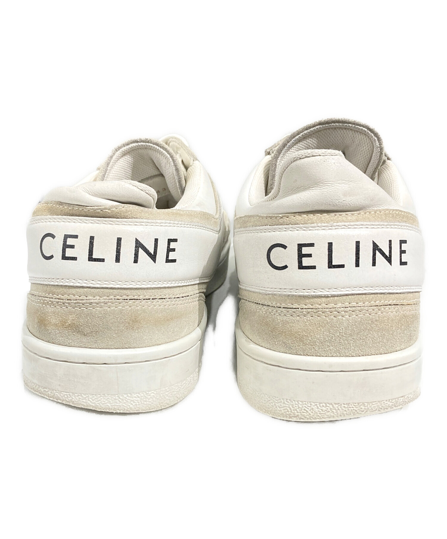 中古・古着通販】CELINE (セリーヌ) ローカットスニーカー ベージュ 
