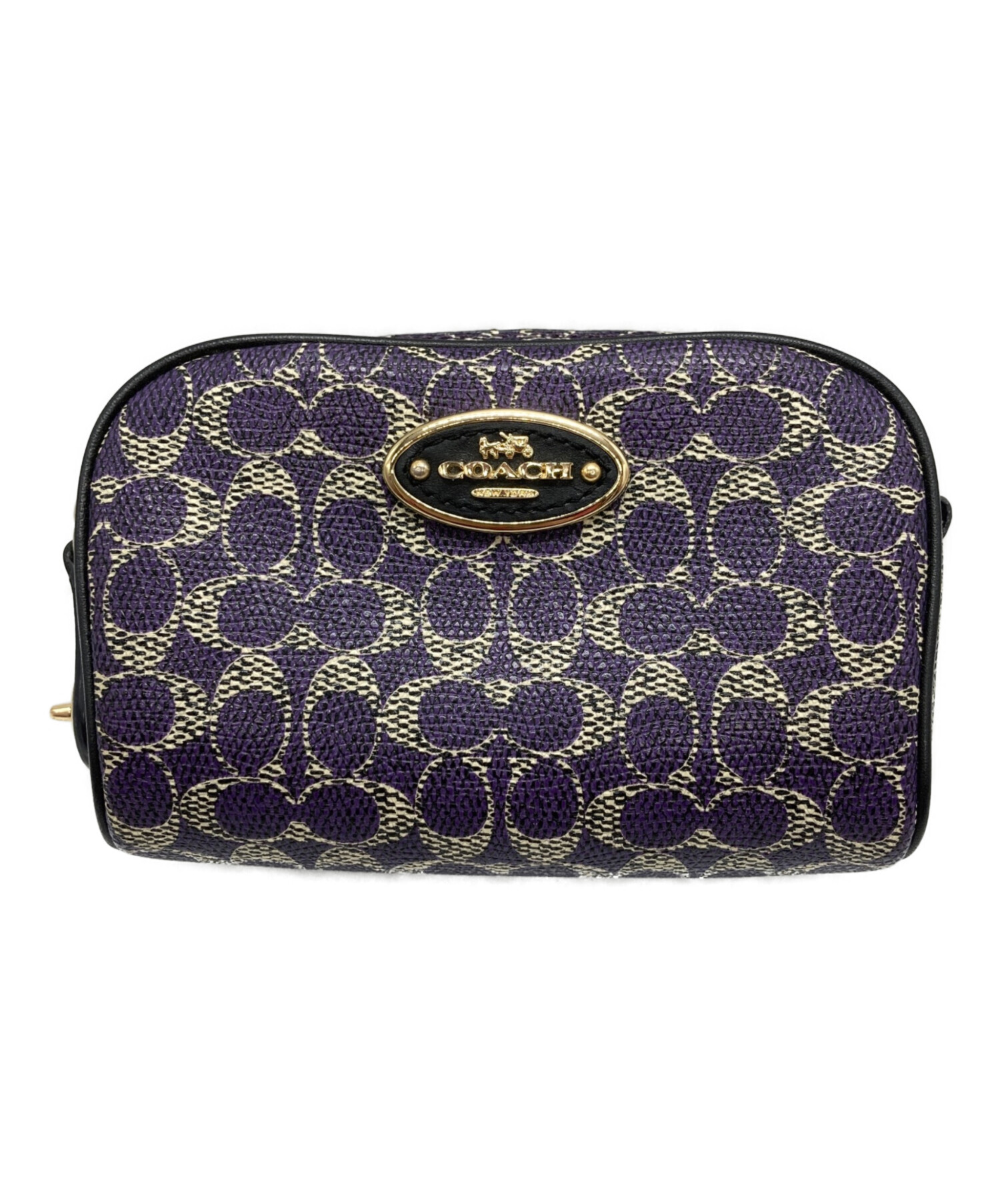 中古・古着通販】COACH (コーチ) ポーチ パープル｜ブランド・古着通販 