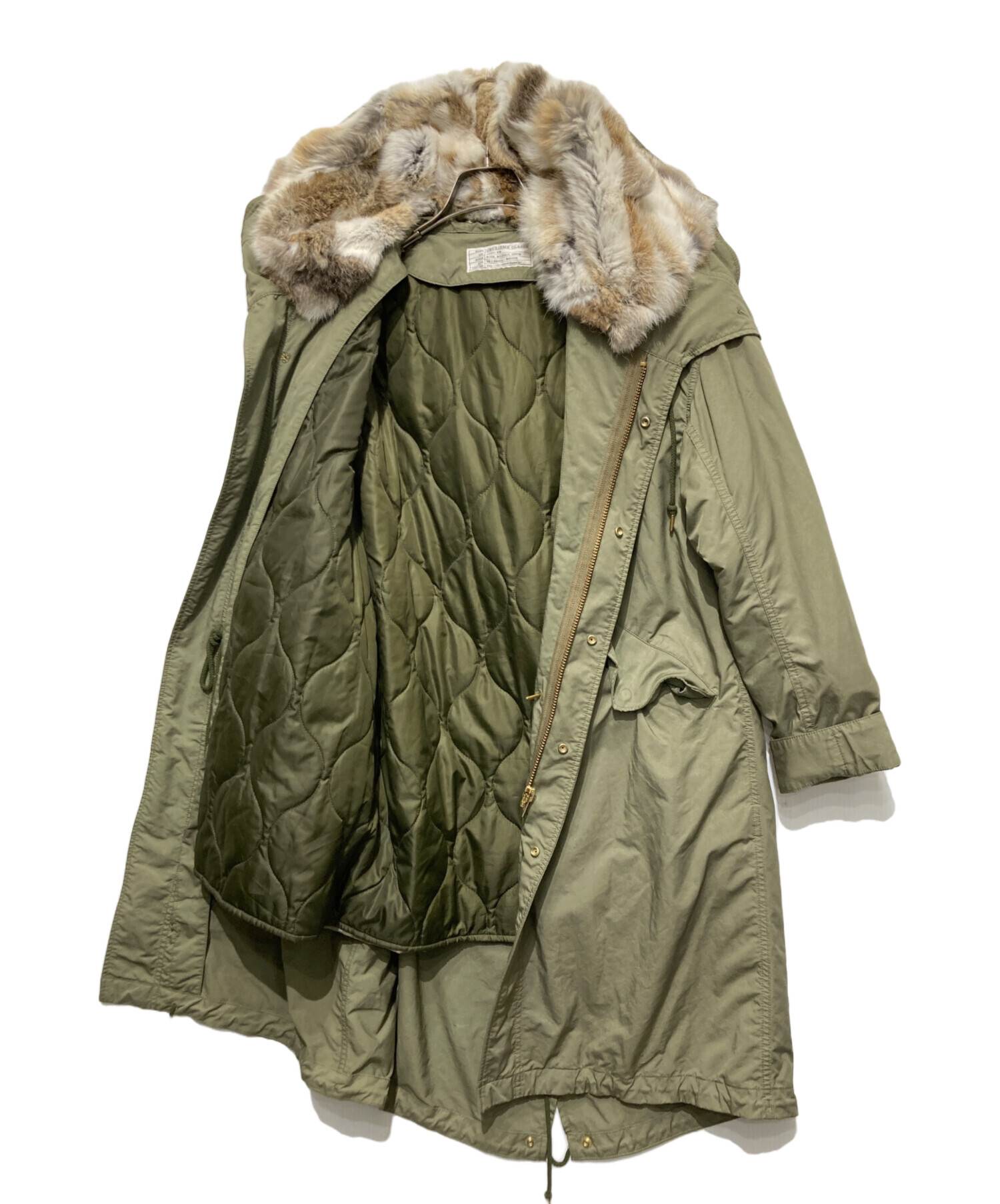DEUXIÈME CLASSE ファー付きモッズコート XS 中古・古着通販】DEUXIEME CLASSE (ドゥーズィエム クラス) M65 モッズ