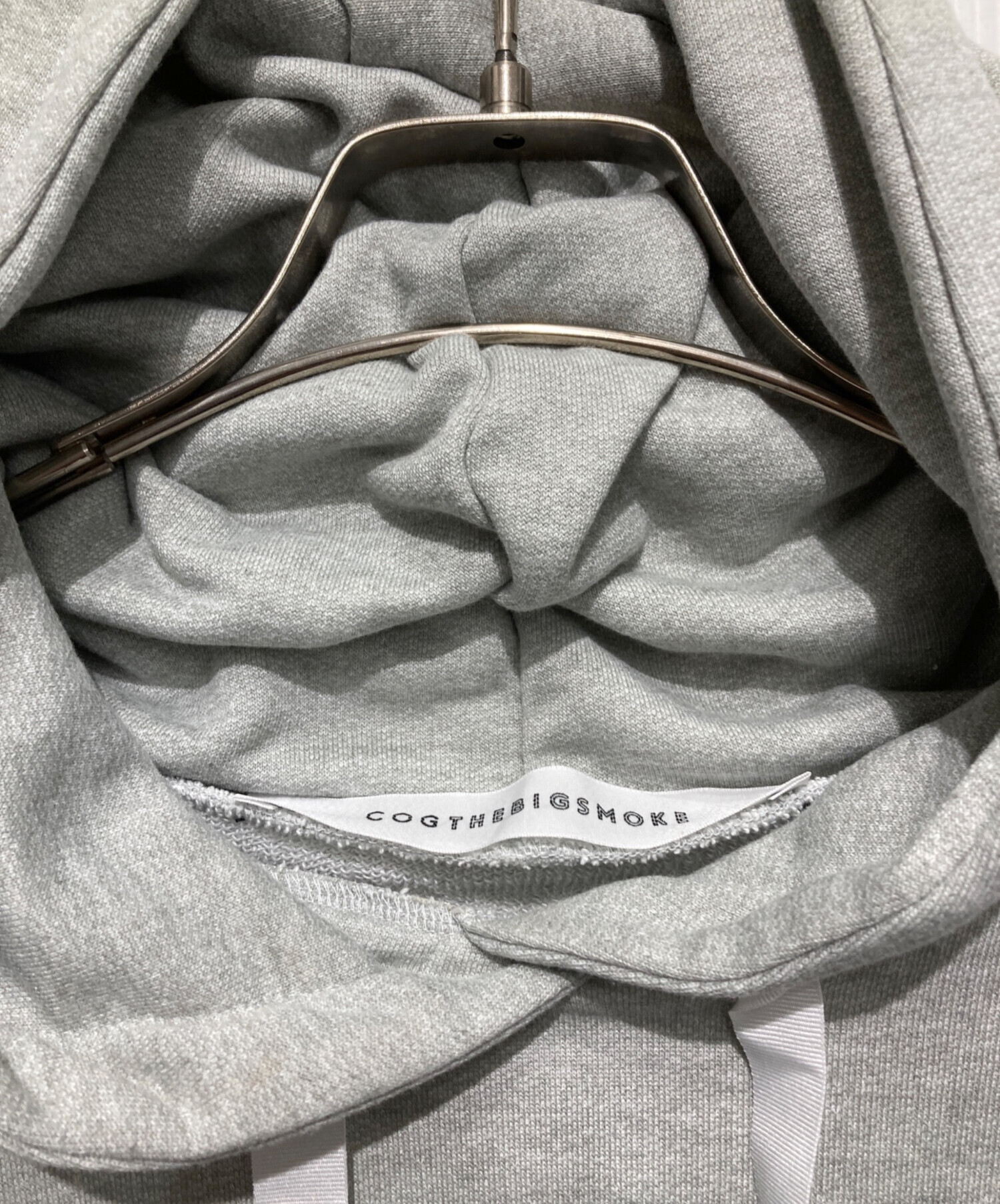 コグザビッグスモーク FALLON HOODY フーディ ブラック 中古・古着通販】COGTHEBIGSMOKE (コグザビッグスモーク) FALLON HOODY