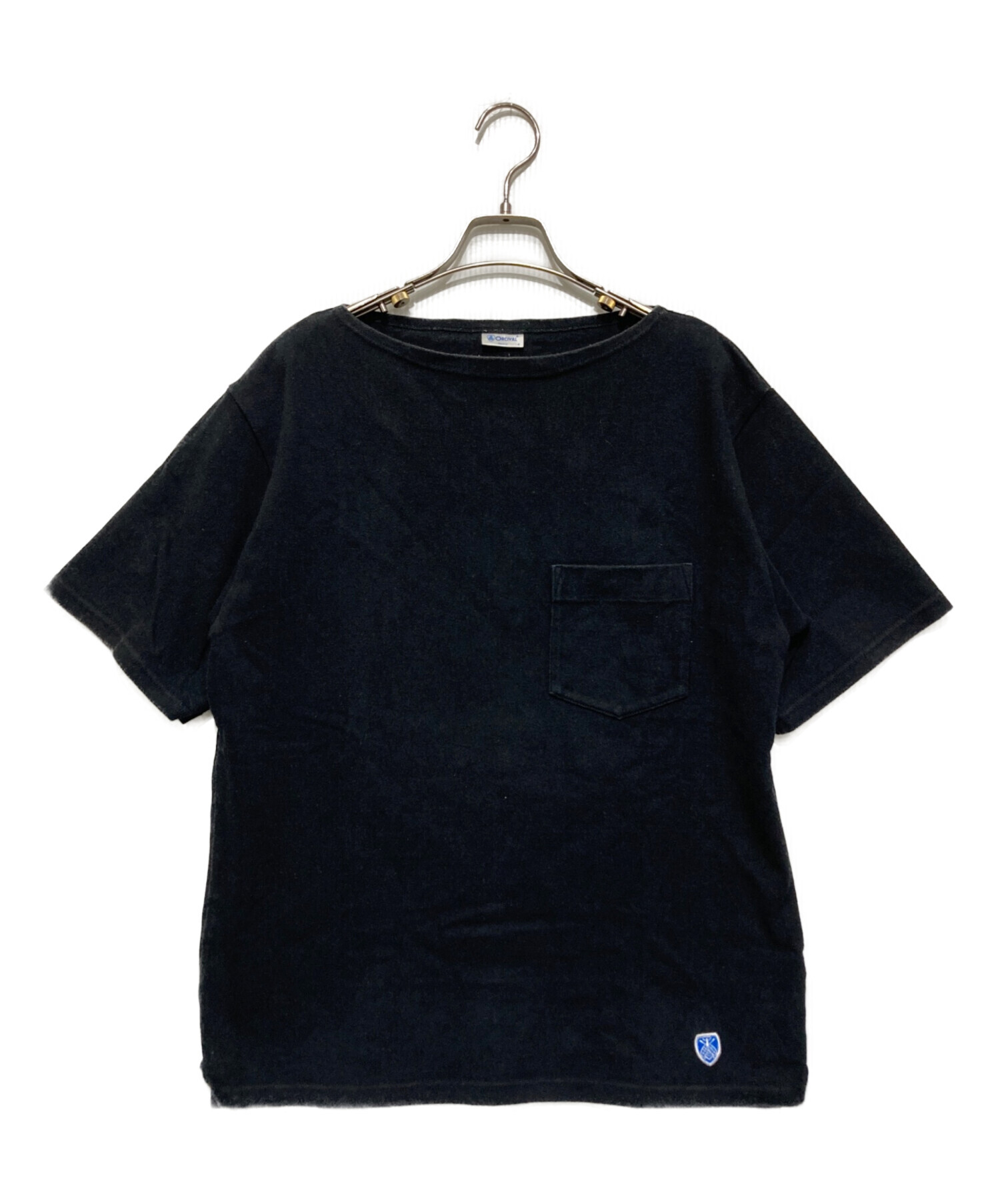 ビッグサイズ　ハルク　中古 中古・古着通販】ORCIVAL (オーシバル) ポケットTシャツ ブラック