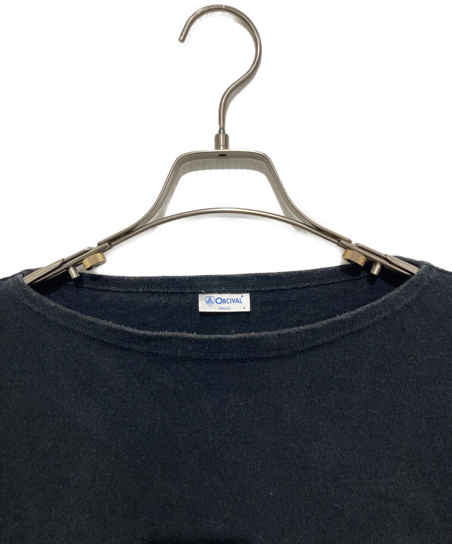 中古・古着通販】ORCIVAL (オーシバル) ポケットTシャツ ブラック