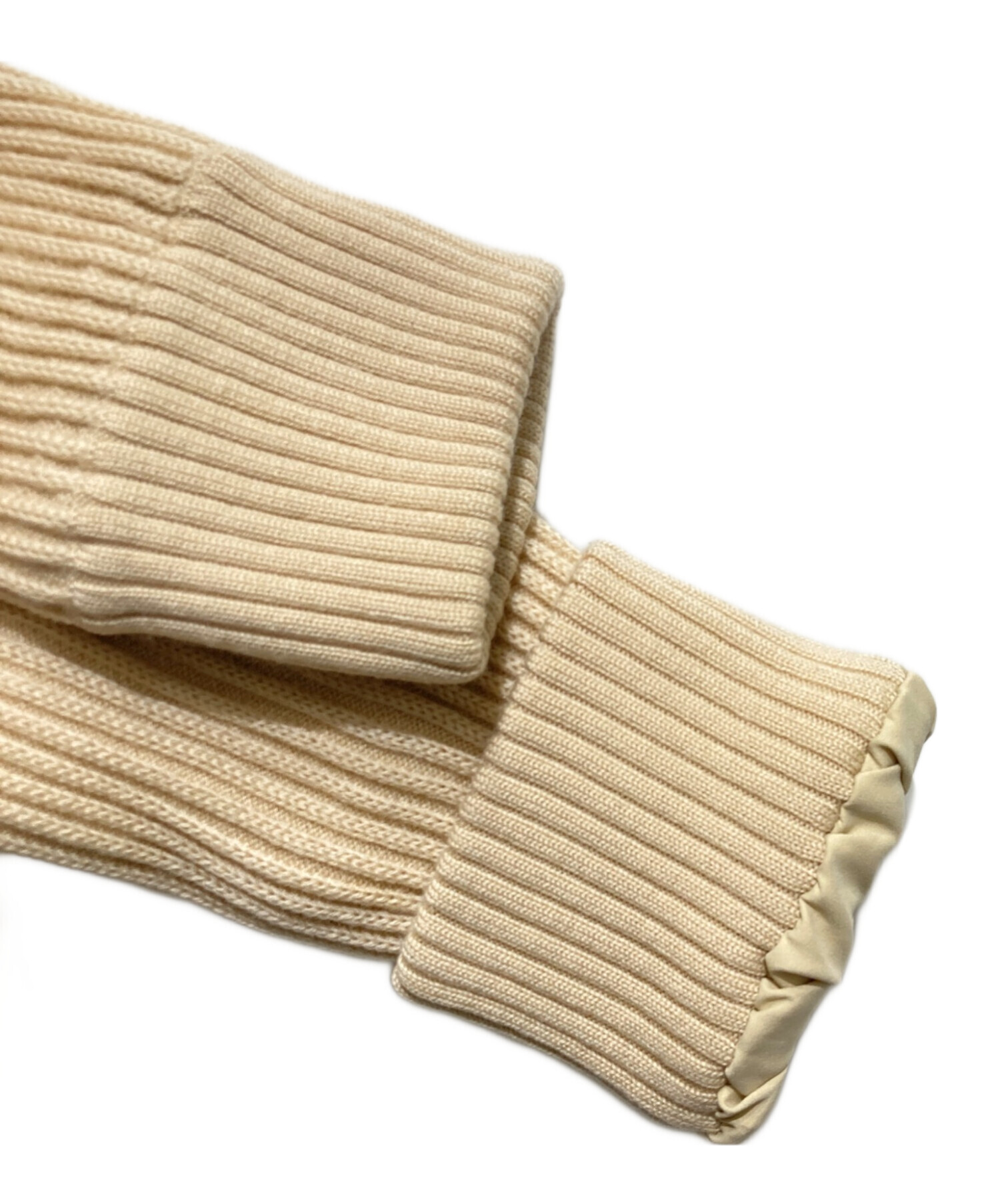 中古・古着通販】BURBERRY GOLF (バーバリーゴルフ) リブ切替ジップ