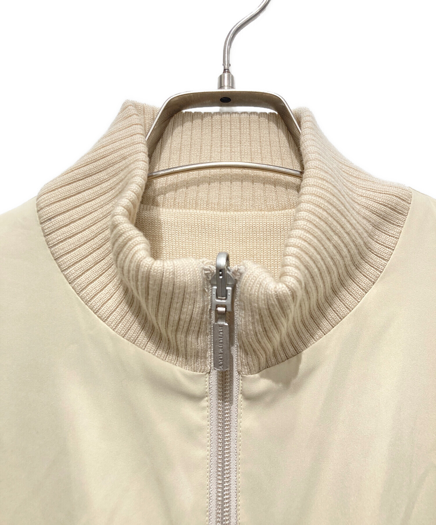 Burberry Golf ジップアップブルゾン 中古・古着通販】BURBERRY GOLF (バーバリーゴルフ) リブ切替ジップ