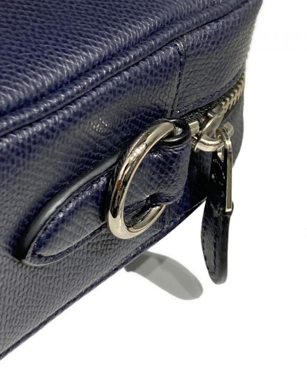 中古・古着通販】COACH (コーチ) 2WAYブリーフケース ネイビー