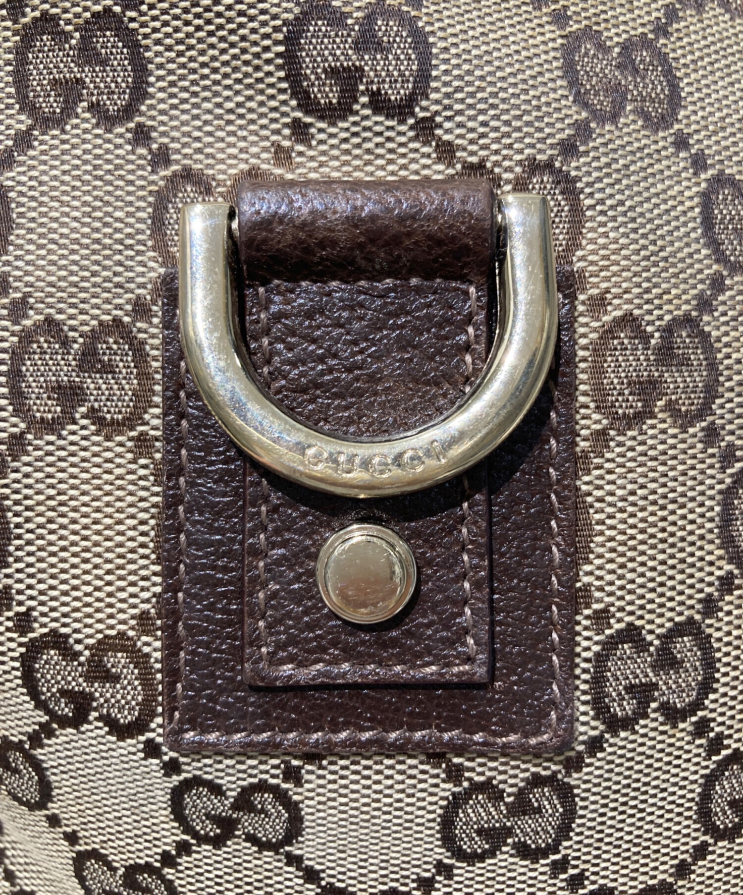 中古・古着通販】GUCCI (グッチ) アビーショルダーバッグ ベージュ 