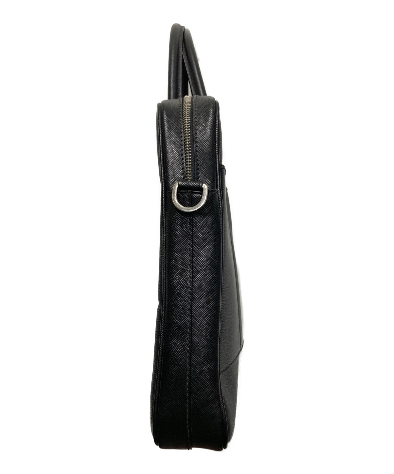 中古・古着通販】PRADA (プラダ) サフィアーノ2WAYレザーブリーフ