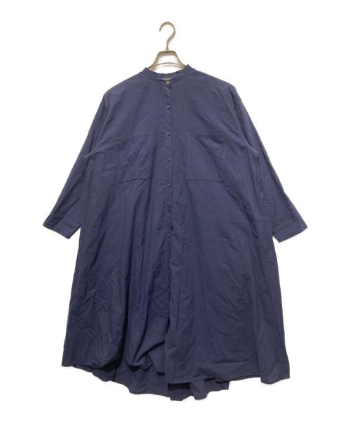 中古・古着通販】mizuiro-ind (ミズイロインド) シャツワンピース