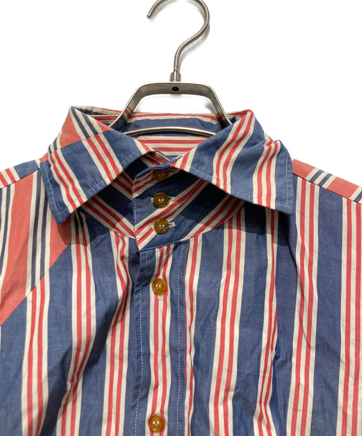 Vivienne West Wood ストライプ シャツ 中古・古着通販】Vivienne Westwood (ヴィヴィアンウエストウッド