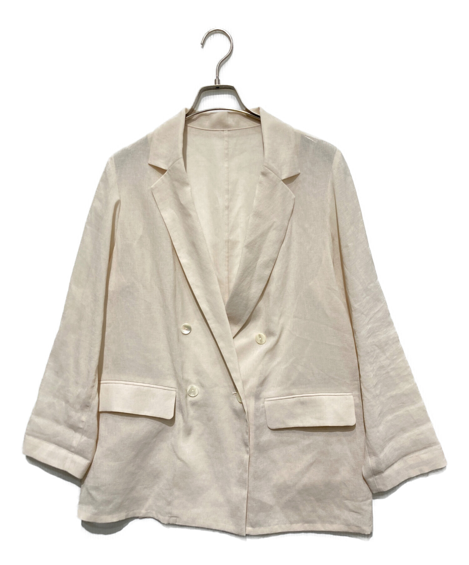 中古・古着通販】Loungedress (ラウンジドレス) リネンライクシアー