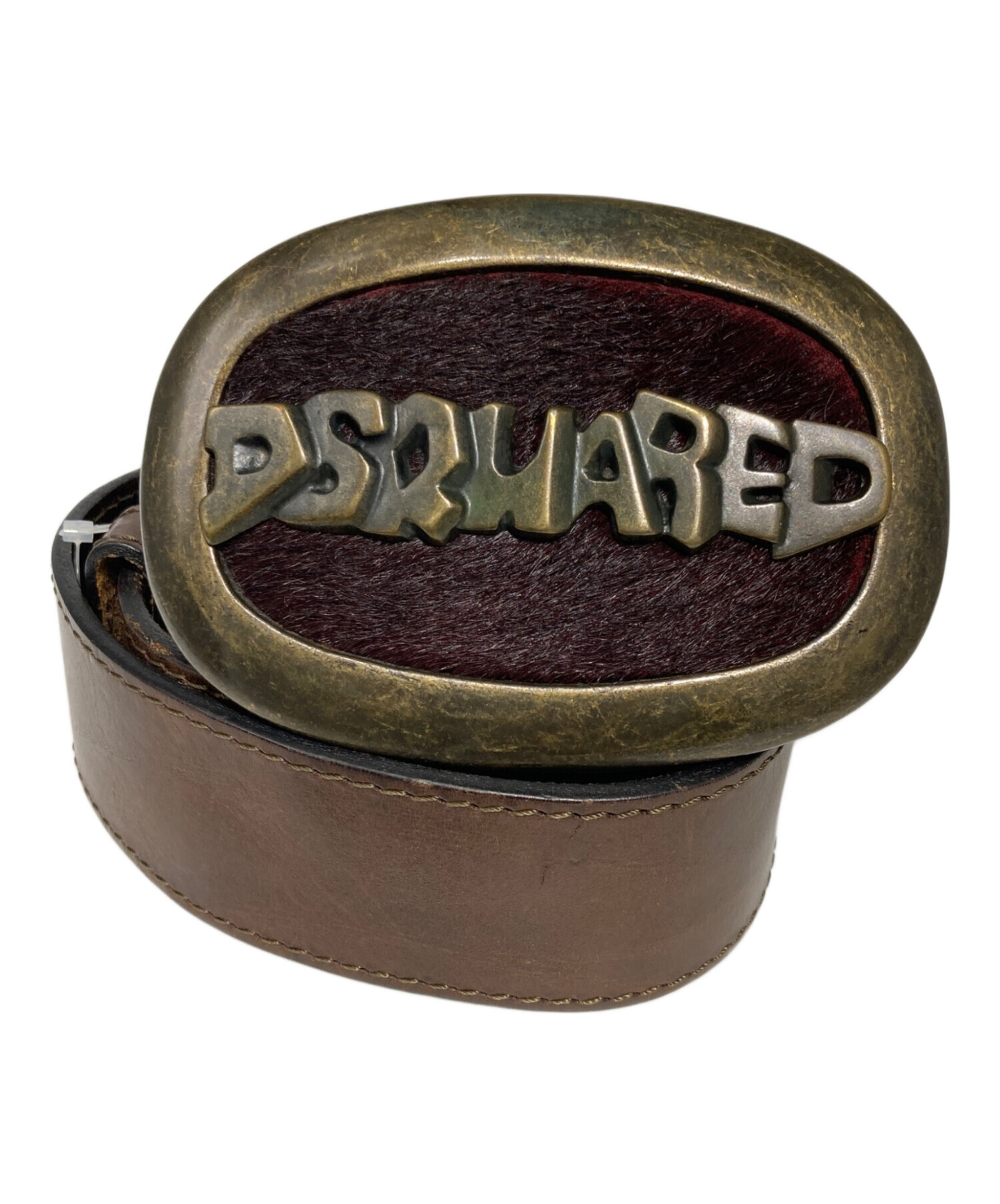 中古・古着通販】DSQUARED2 (ディースクエアード) レザーベルト