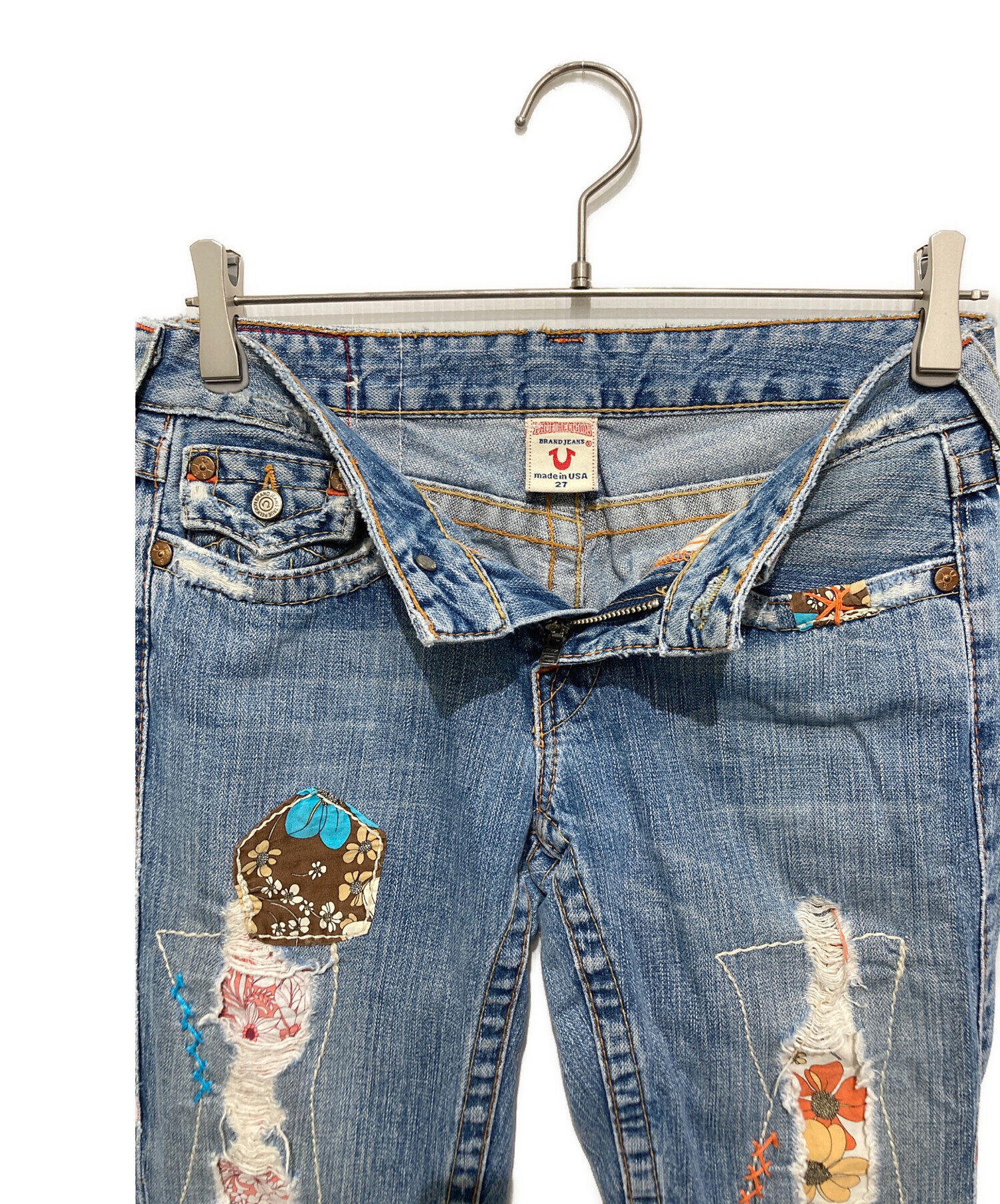 中古・古着通販】TRUE RELIGION (トゥルー レリジョン) デニムフレア
