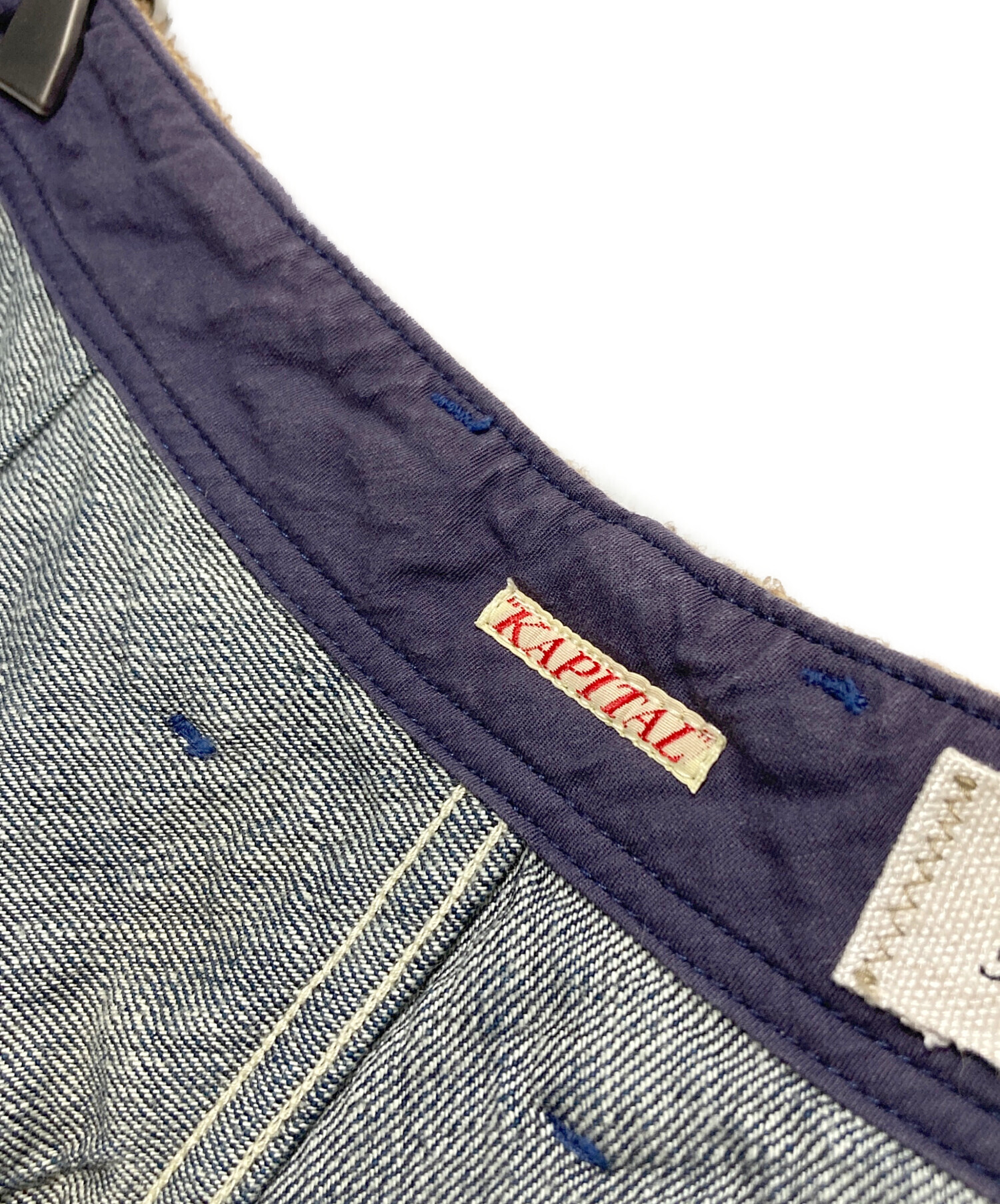 中古・古着通販】KAPITAL (キャピタル) ドッキングサルエルデニム