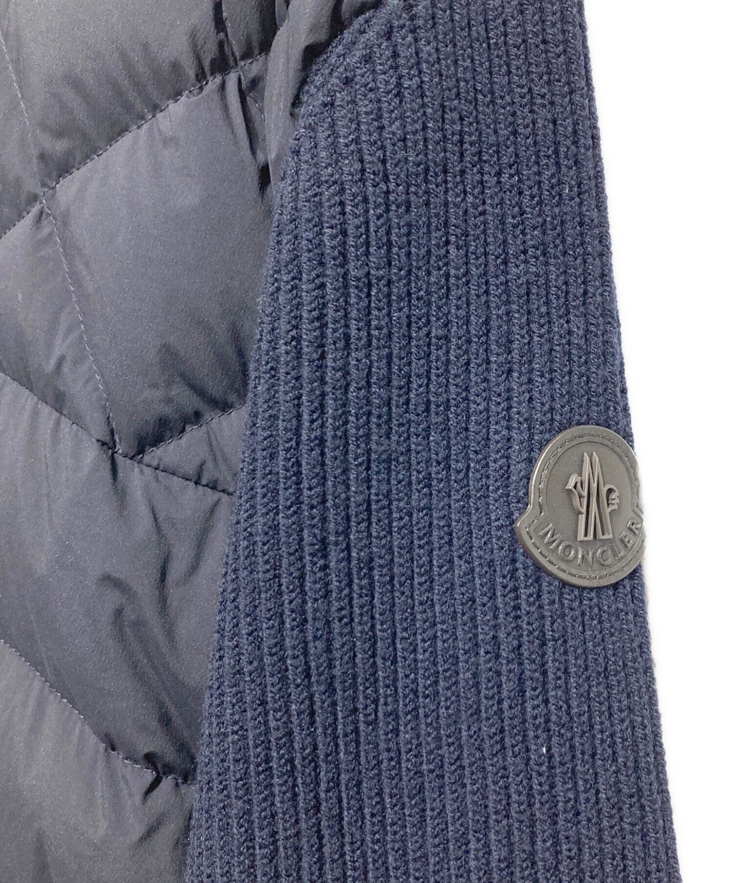中古・古着通販】MONCLER (モンクレール) CARDIGAN TRICOT ダウン