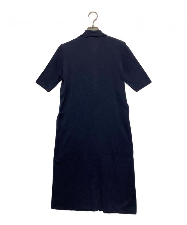 Salvatore Ferragamo シルク ニットタンクトップ ネイビー 中古・古着通販】Salvatore Ferragamo (サルヴァトーレ フェラガモ