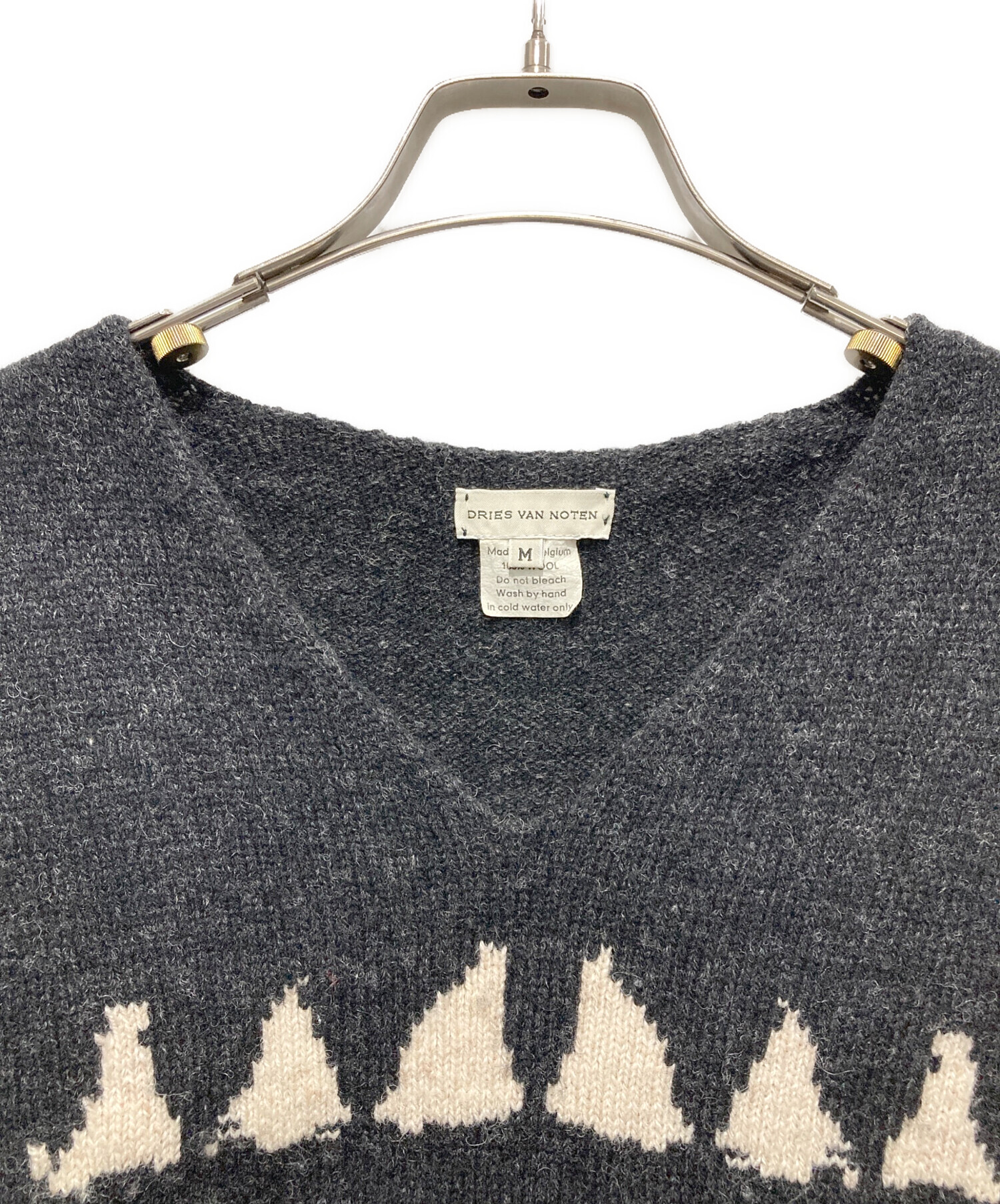 【archive】DRIES VAN NOTEN ライカ期 ニット 中古・古着通販】DRIES VAN NOTEN (ドリスヴァンノッテン) ライカ期