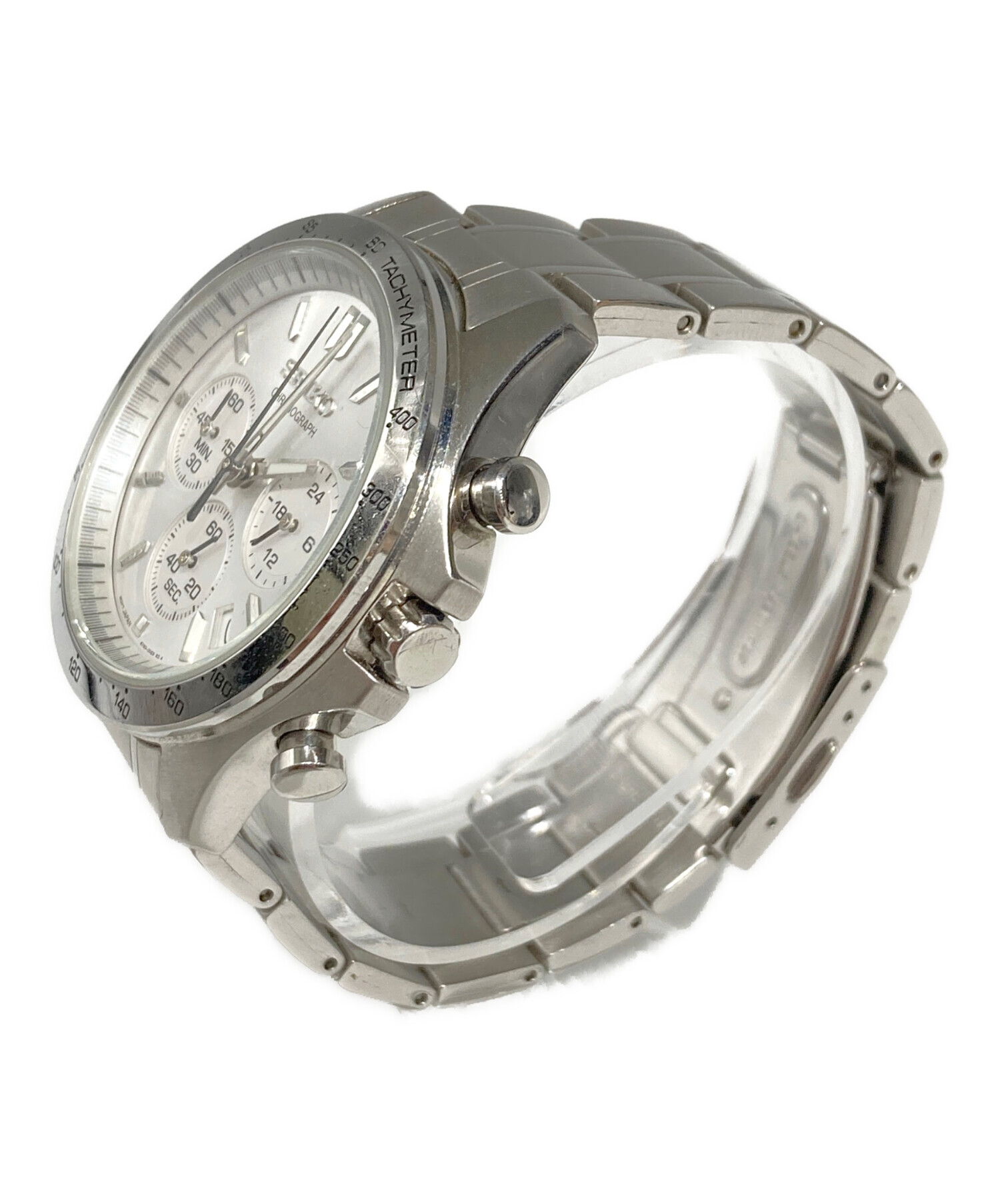 中古・古着通販】SEIKO (セイコー) スピリットクロノグラフ シルバー