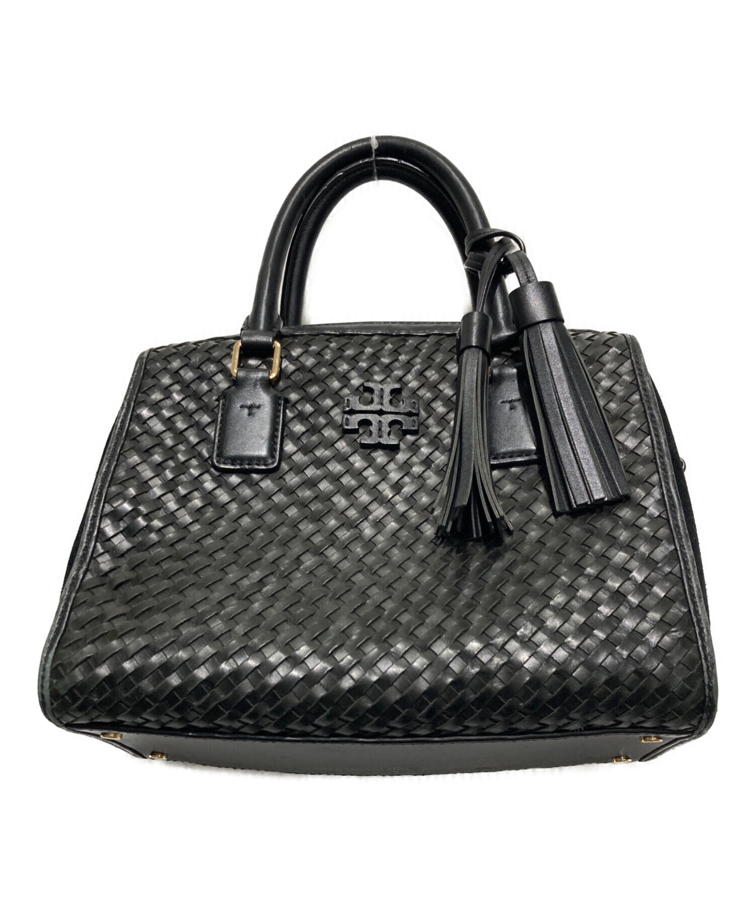 中古・古着通販】TORY BURCH (トリーバーチ) 編み込み2WAYバッグ