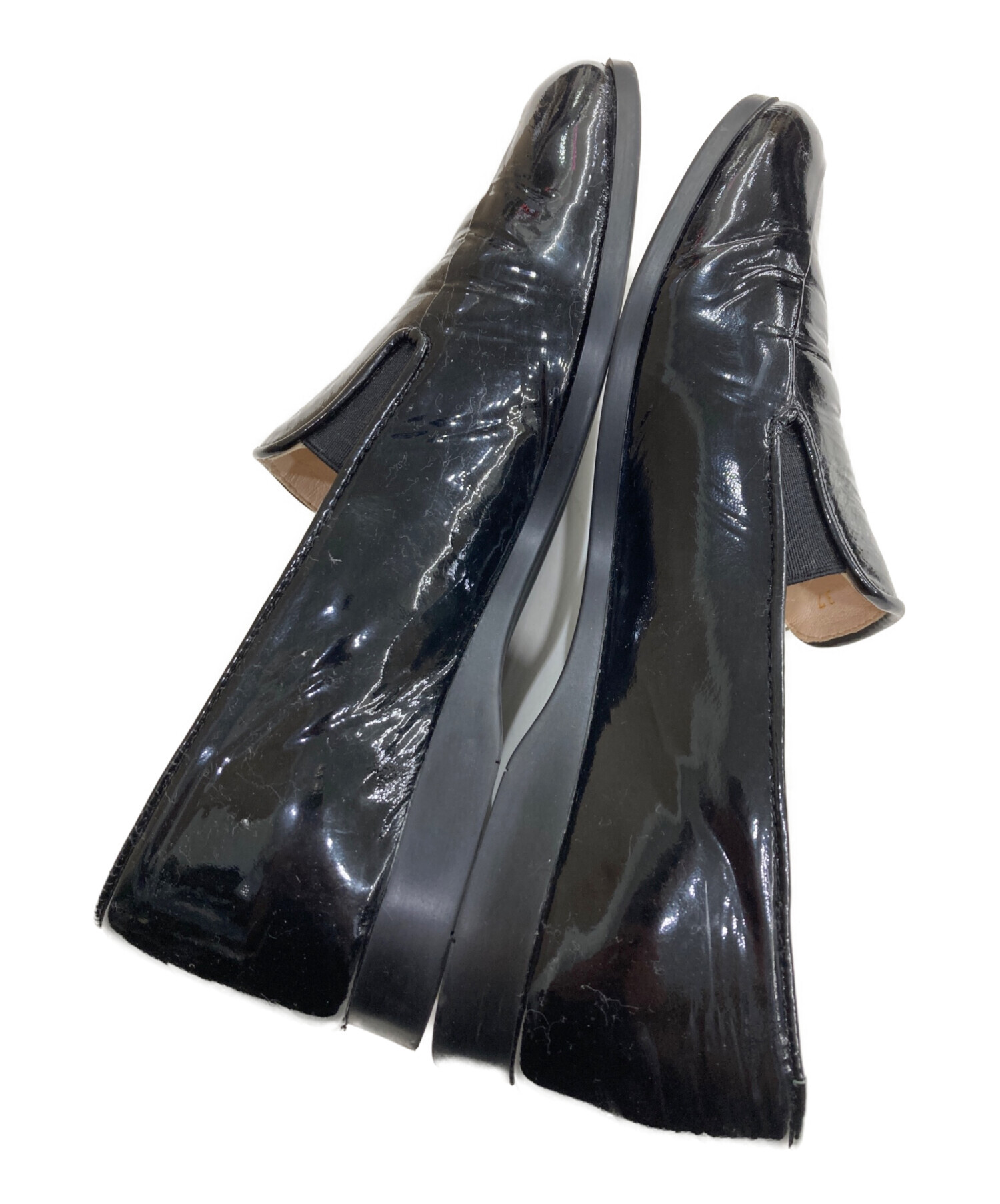 中古・古着通販】PRADA (プラダ) ローファー ブラック サイズ:23.5