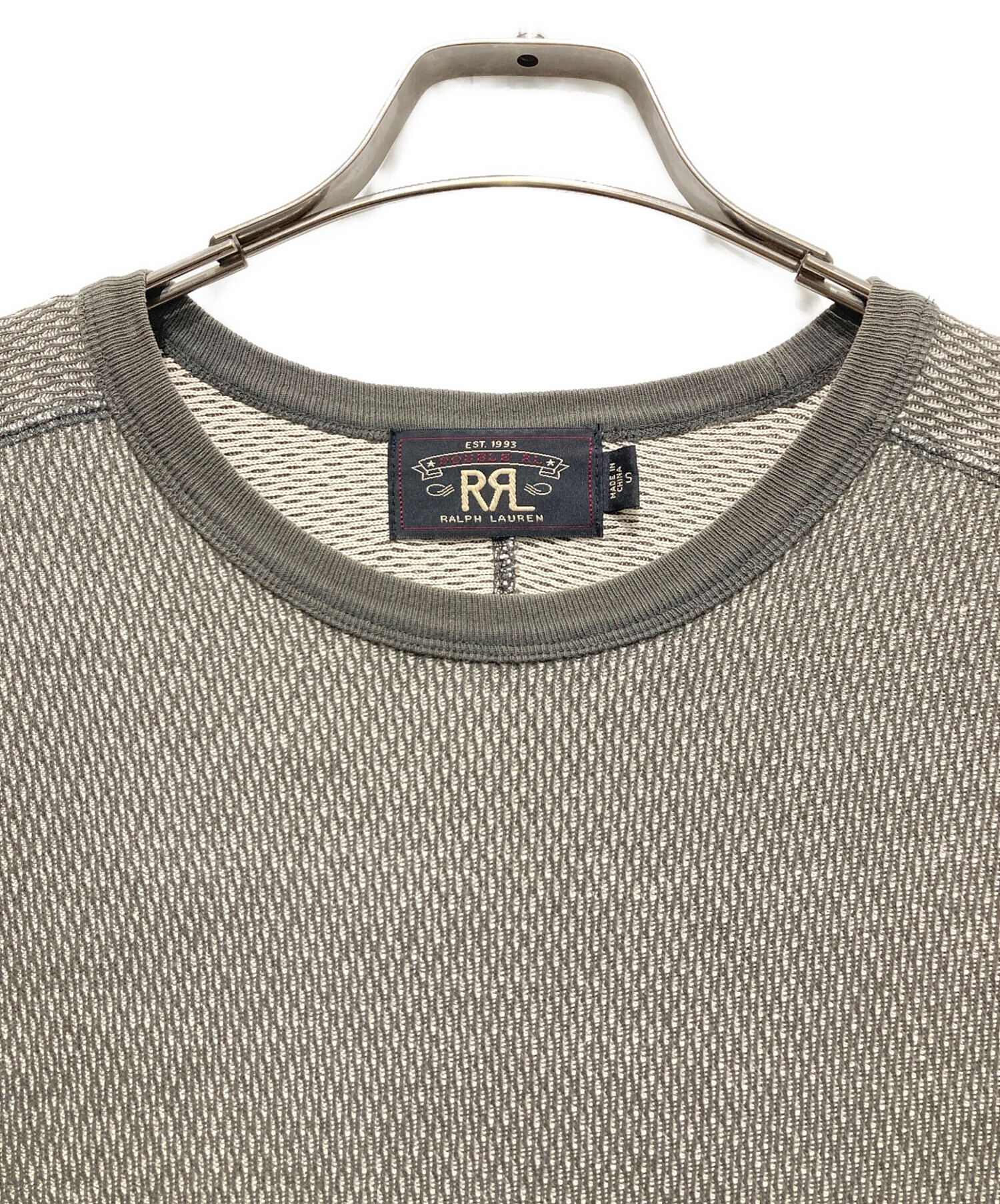 中古・古着通販】RRL (ダブルアールエル) クルーネックサーマル