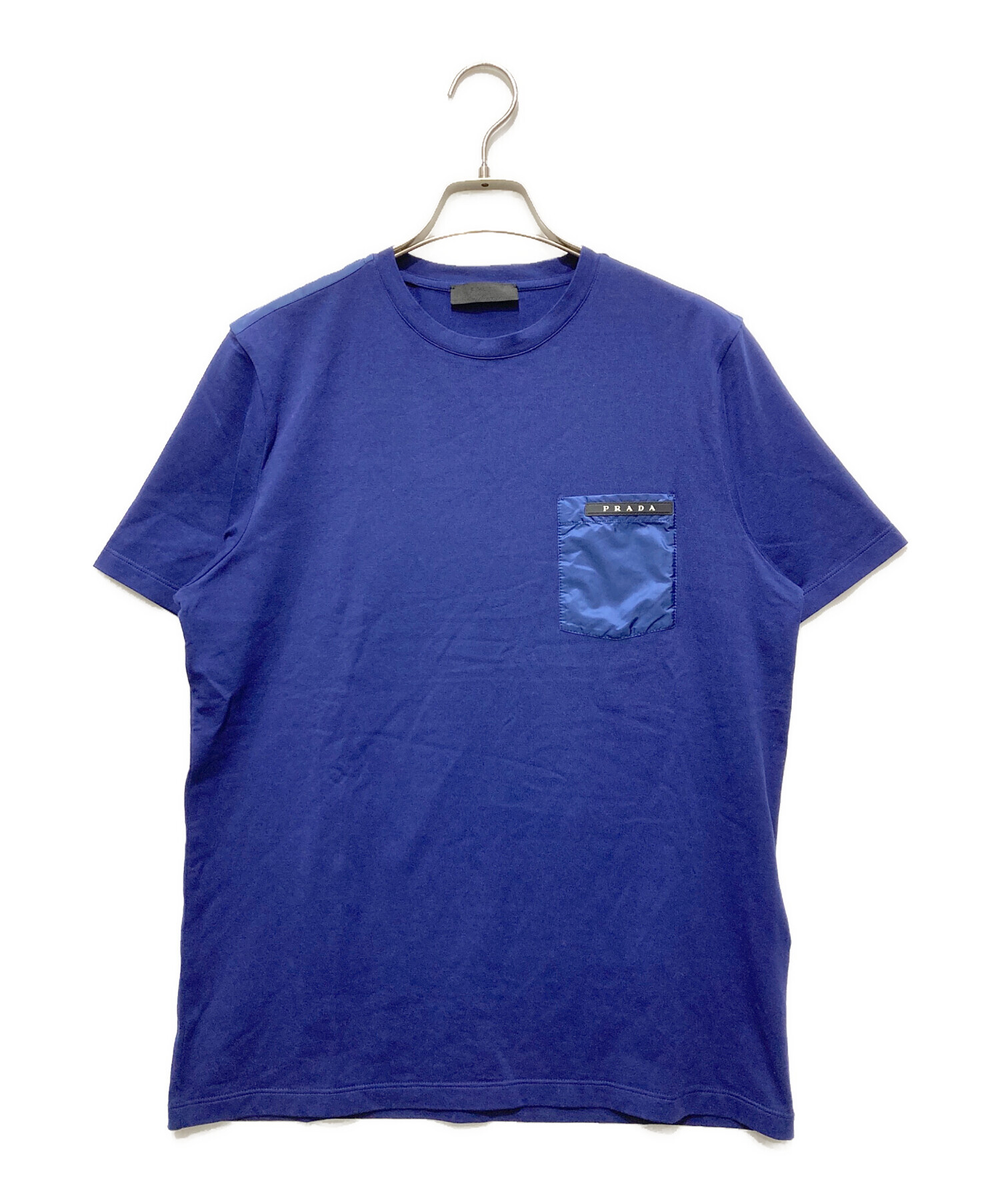 中古・古着通販】PRADA (プラダ) 21AW ラバーロゴ ナイロンポケット 