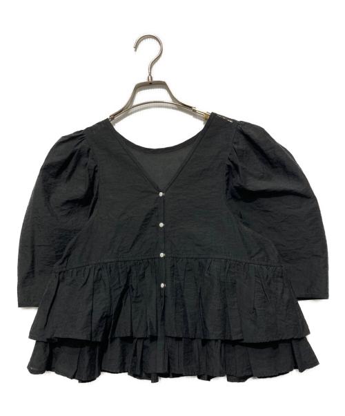 最終価格★SALON adam et rope'2WAYギャザーフリルブラウス レディース 最終価格☆SALON adam et rope'2WAYギャザーフリルブラウス
