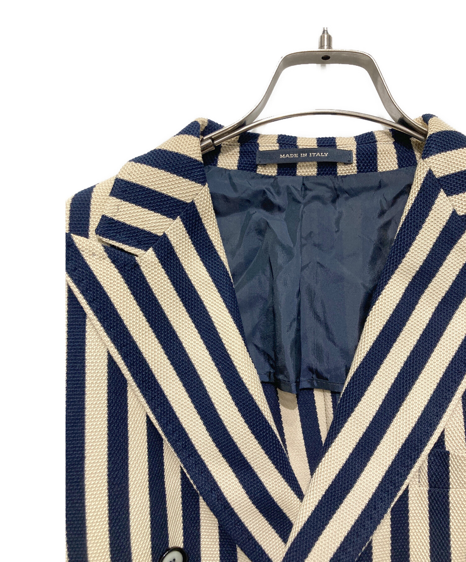 TAGLIATORE ジャケット46 中古・古着通販】TAGLIATORE (タリアトーレ) MONTECARLO ストライプ6B
