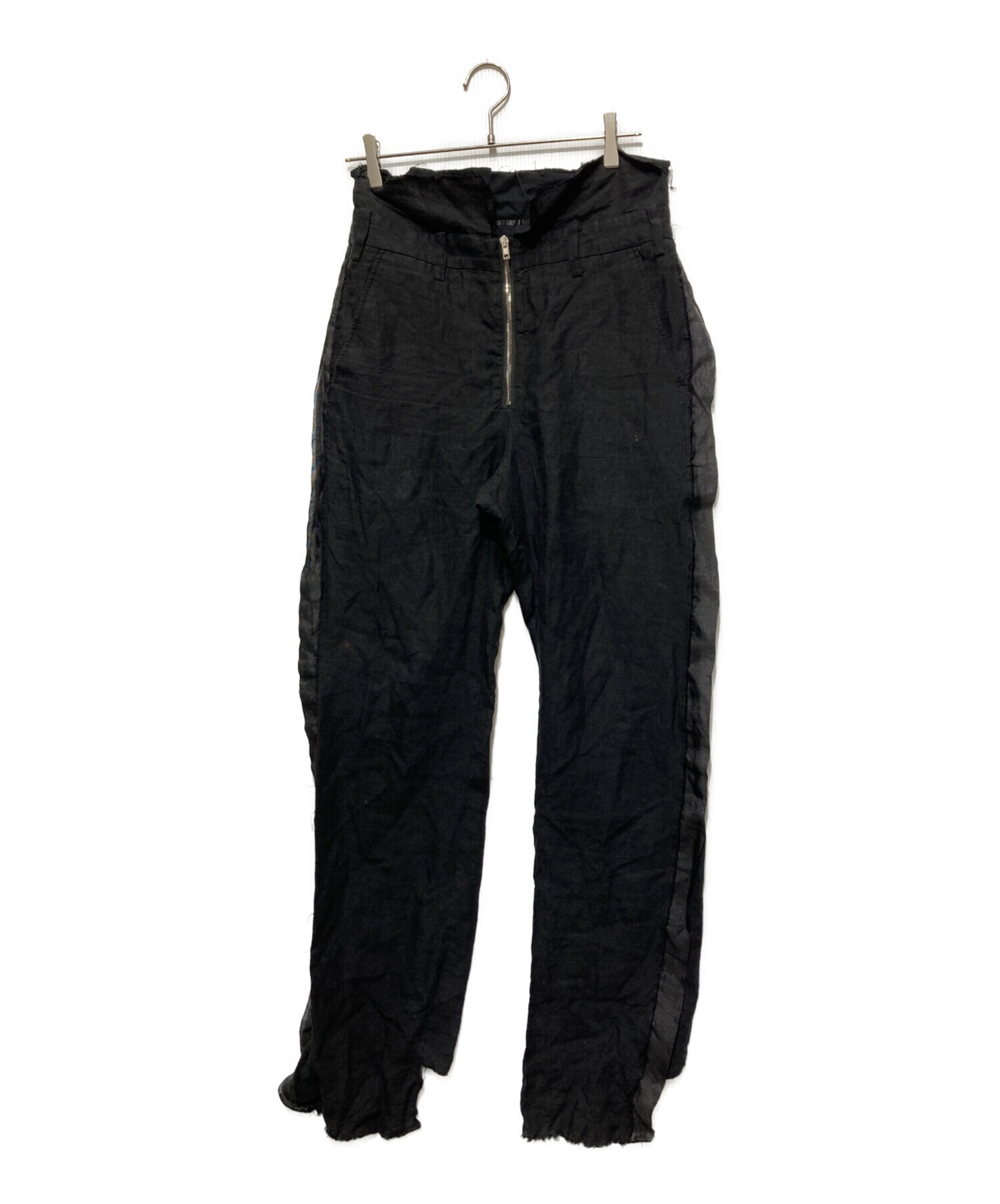 専用　ミドリカワ　midorikawa スラックス　レイヤードパンツ 中古・古着通販】Midorikawa (ミドリカワ) LINEN TROUSER PANTS/リネン