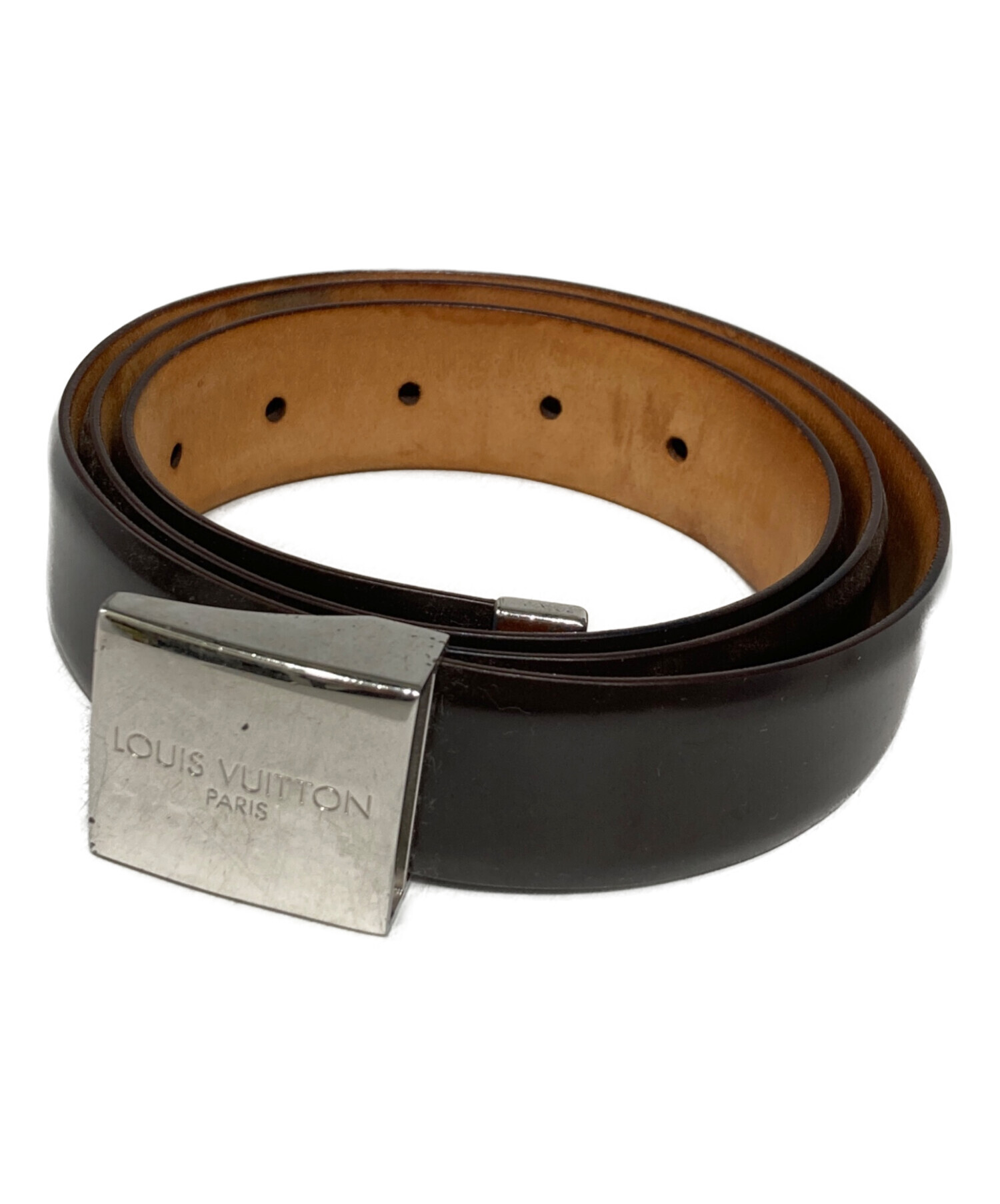 中古・古着通販】LOUIS VUITTON (ルイ ヴィトン) サンチュールキャレ
