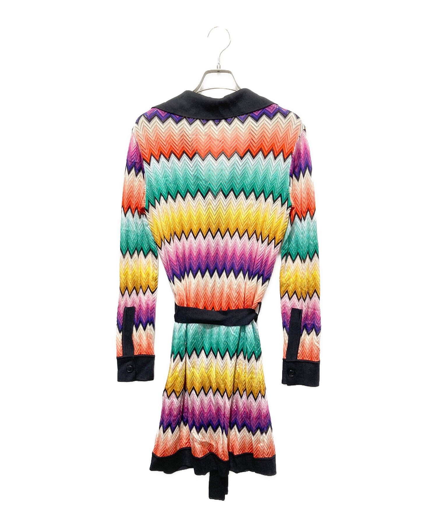 中古・古着通販】MISSONI (ミッソーニ) 柄ワンピース マルチカラー