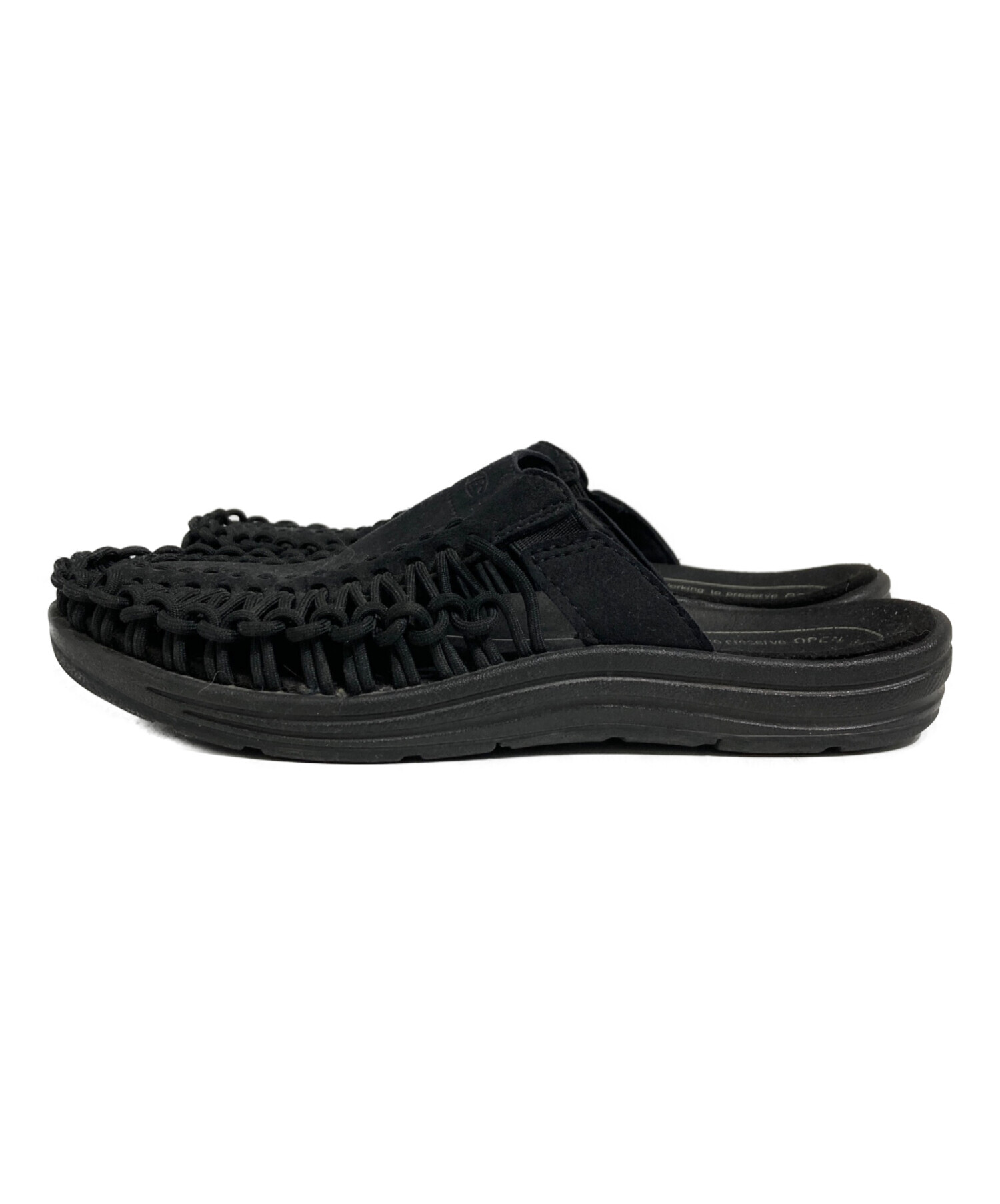 中古・古着通販】KEEN (キーン) UNEEK II SLIDE ブラック サイズ:26cm 