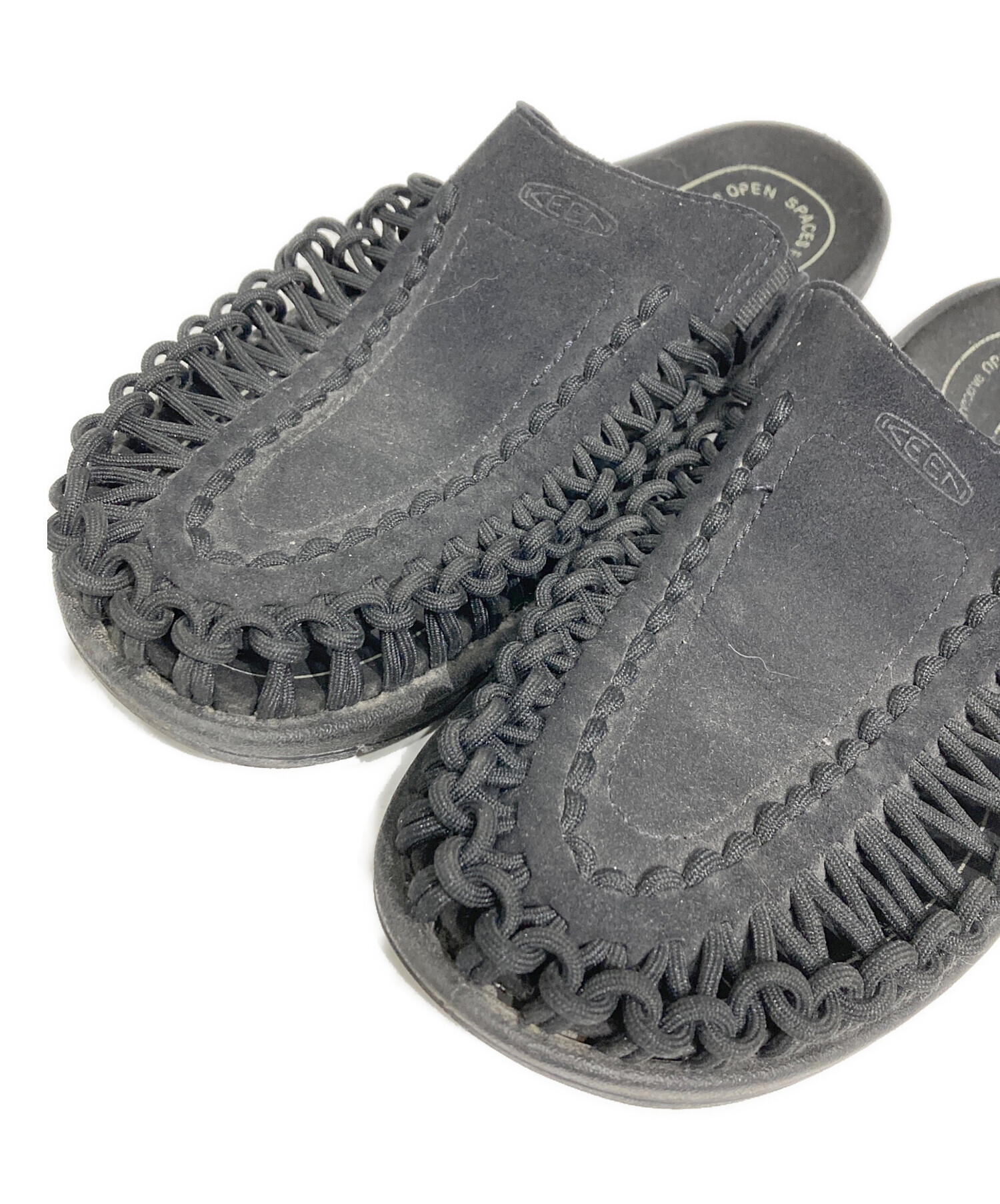 中古・古着通販】KEEN (キーン) UNEEK II SLIDE ブラック サイズ:26cm