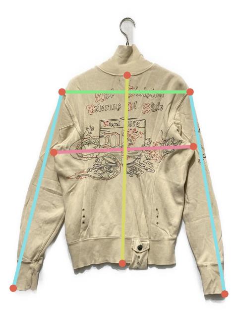 中古・古着通販】DIESEL (ディーゼル) ジップジャケット/Y2K ベージュ