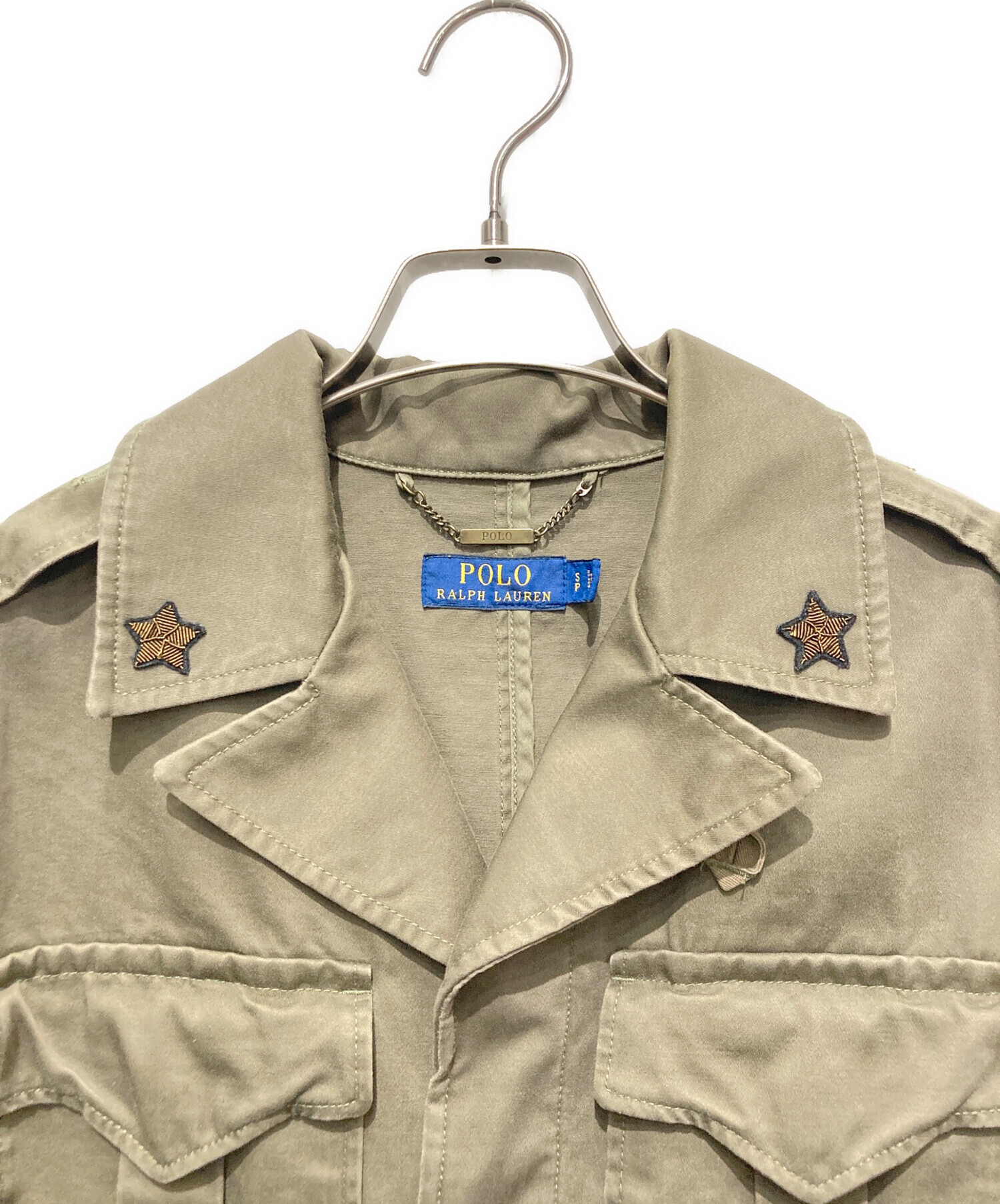 POLO RALPH LAUREN ミリタリージャケット 中古・古着通販】POLO RALPH LAUREN (ポロ・ラルフローレン