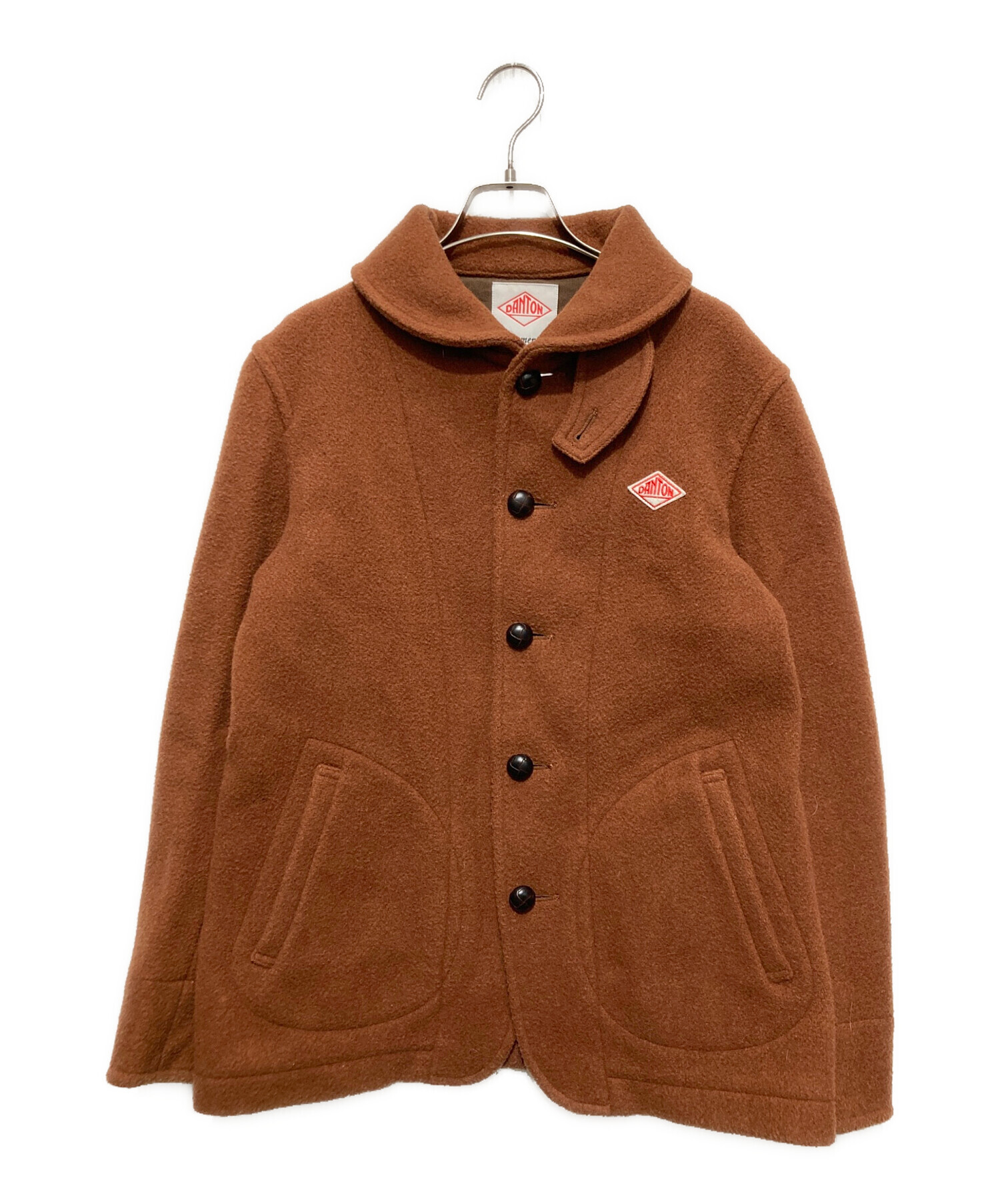 ダントン　ウールモッサ　フードジャケット 中古・古着通販】DANTON (ダントン) ウールモッサ シングルジャケット