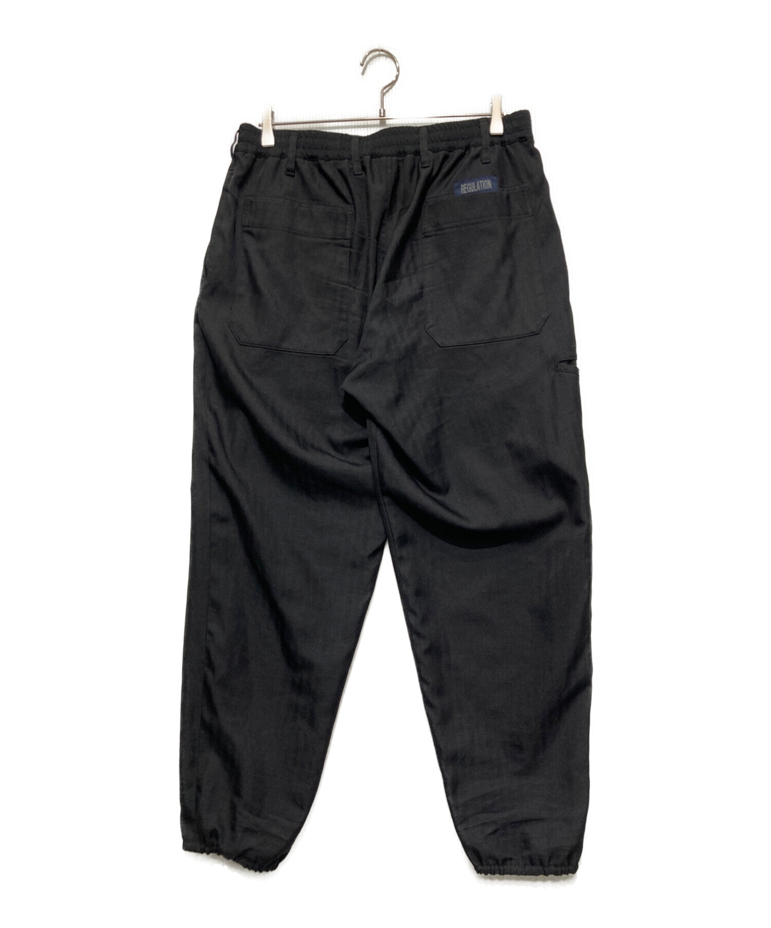 B Yohji Yamamoto パンツ黒　中古 中古・古着通販】YOHJI YAMAMOTO (ヨウジヤマモト) PA-ポリエステル