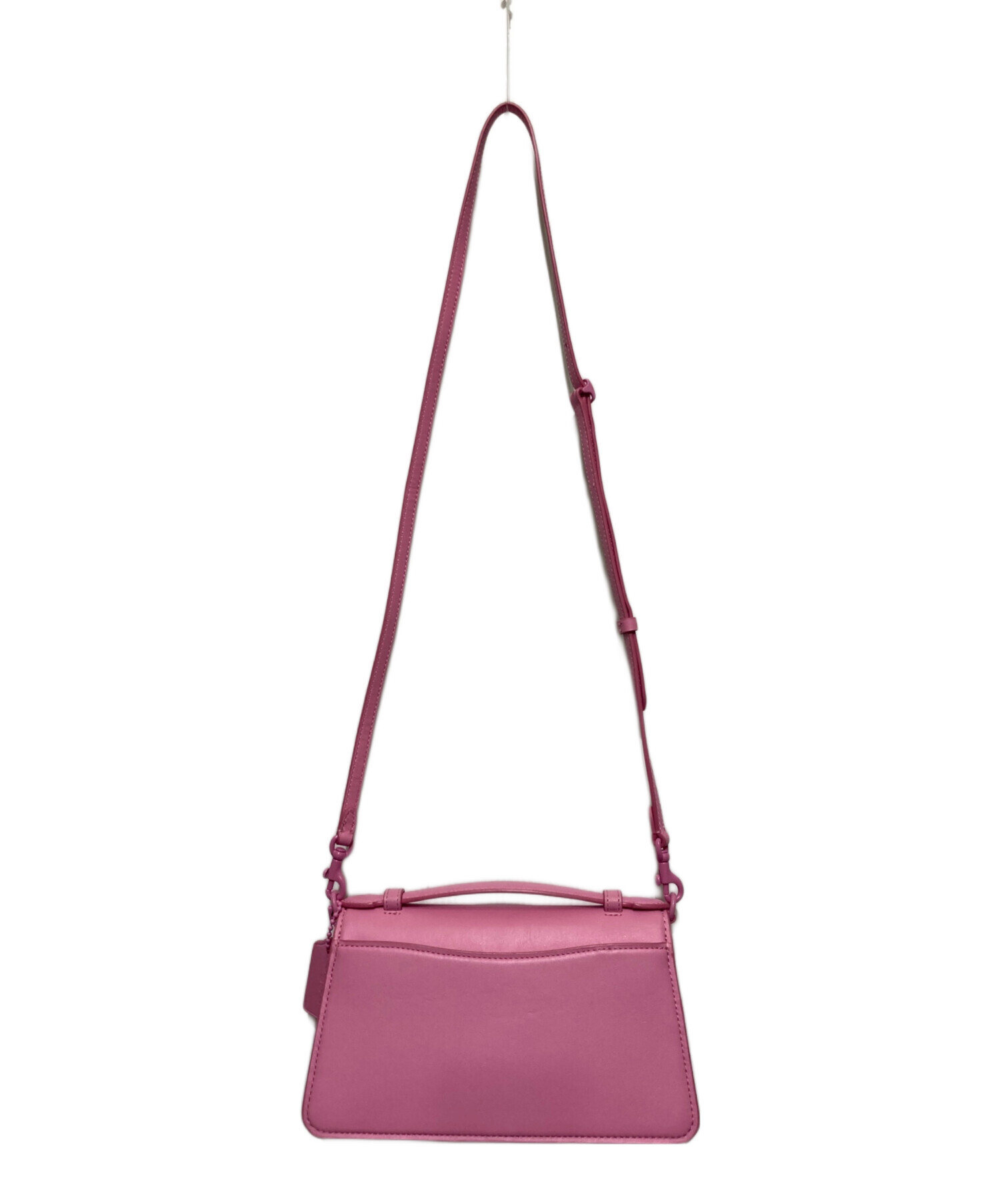 COACH ピンク ショルダーバッグ 中古・古着通販】COACH (コーチ) ジュノ バッグ ピンク｜ブランド