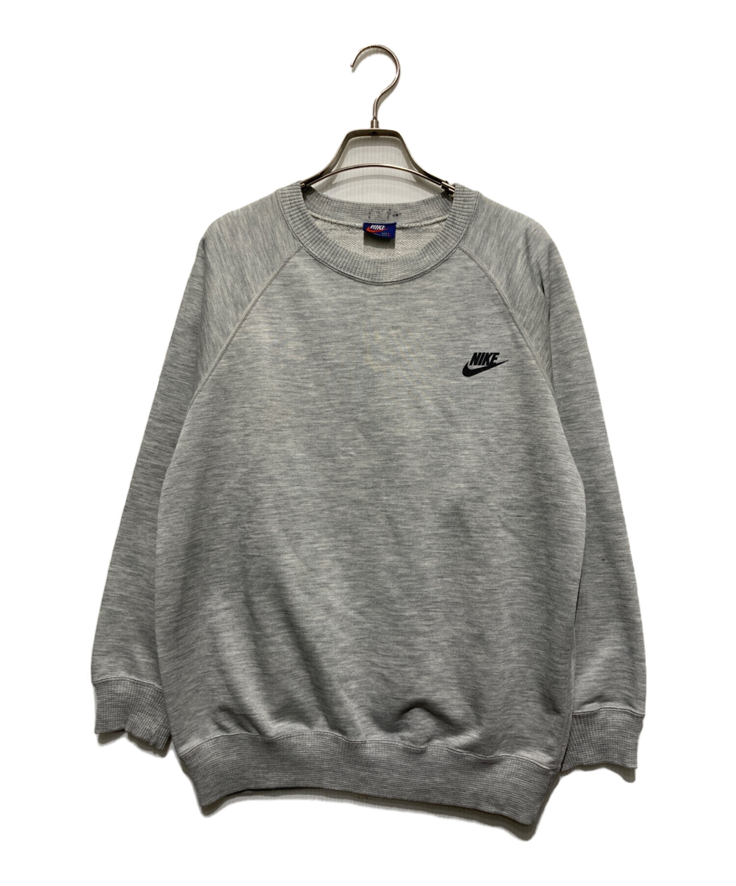 中古・古着通販】NIKE (ナイキ) ロゴカットソー グレー サイズ:L